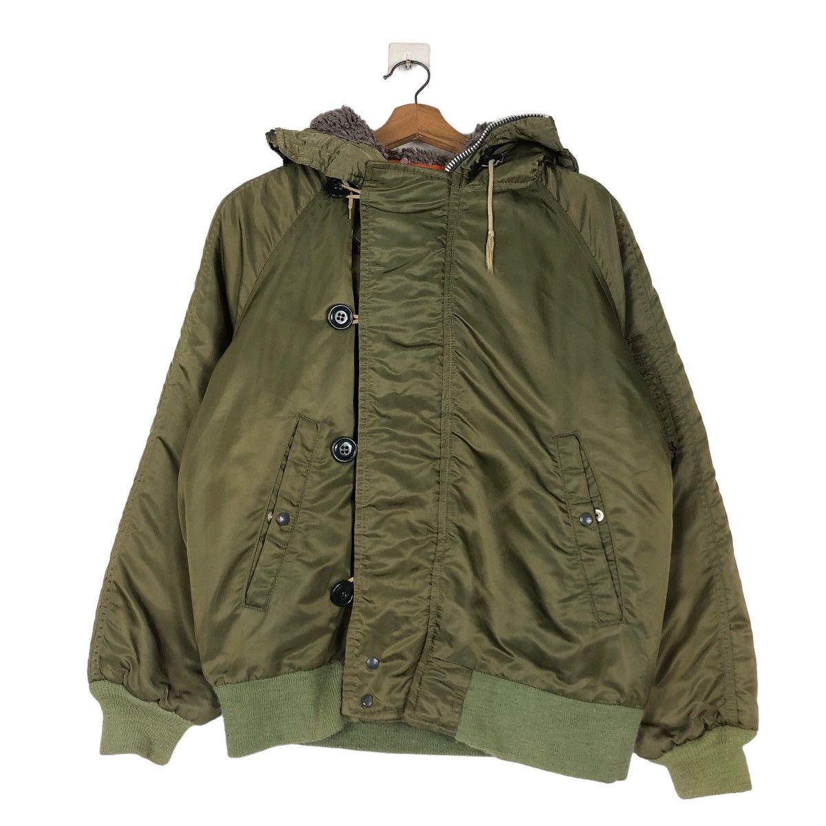 Vintage 🔥Riot Riot Vintage Bomber Jacket Fly Golden Fleece USA Size US M / EU 48-50 / 2 - 1 Thumbnail