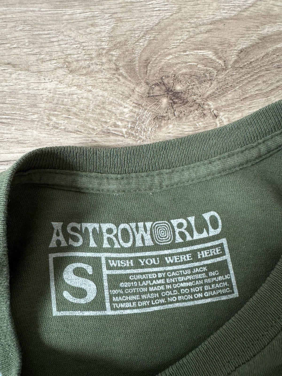 Travis Scott Travis Scott Astroworld Wish You Were Here 2019 Tour T Shirt Size US S / EU 44-46 / 1 - 7 Thumbnail
