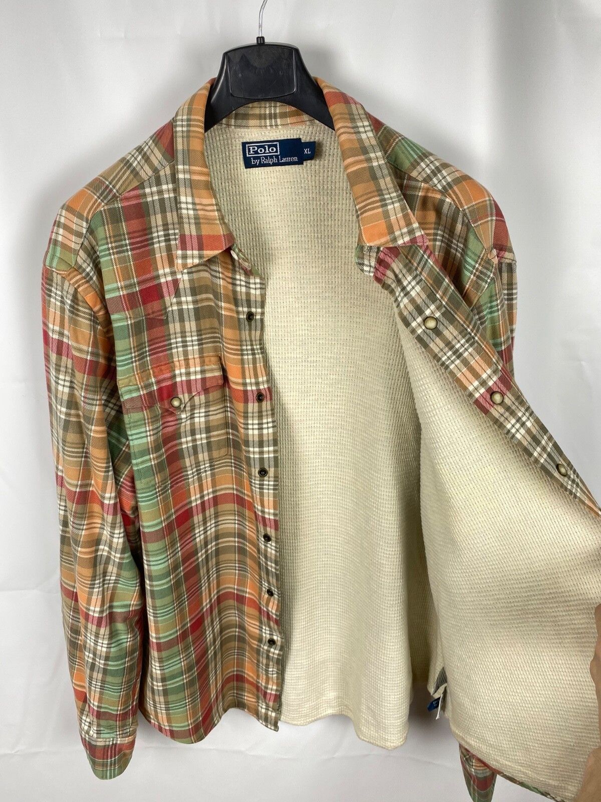 Polo Ralph Lauren Polo Ralph Lauren Plaid Warm Heavy Shirt size XL Size US XL / EU 56 / 4 - 12 Thumbnail