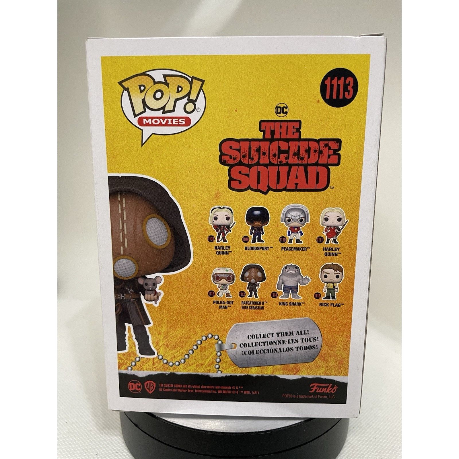 DC Comics Funko Pop Ratcatcher II with Sebastian #1113 Suicide Squad Size ONE SIZE - 5 Thumbnail