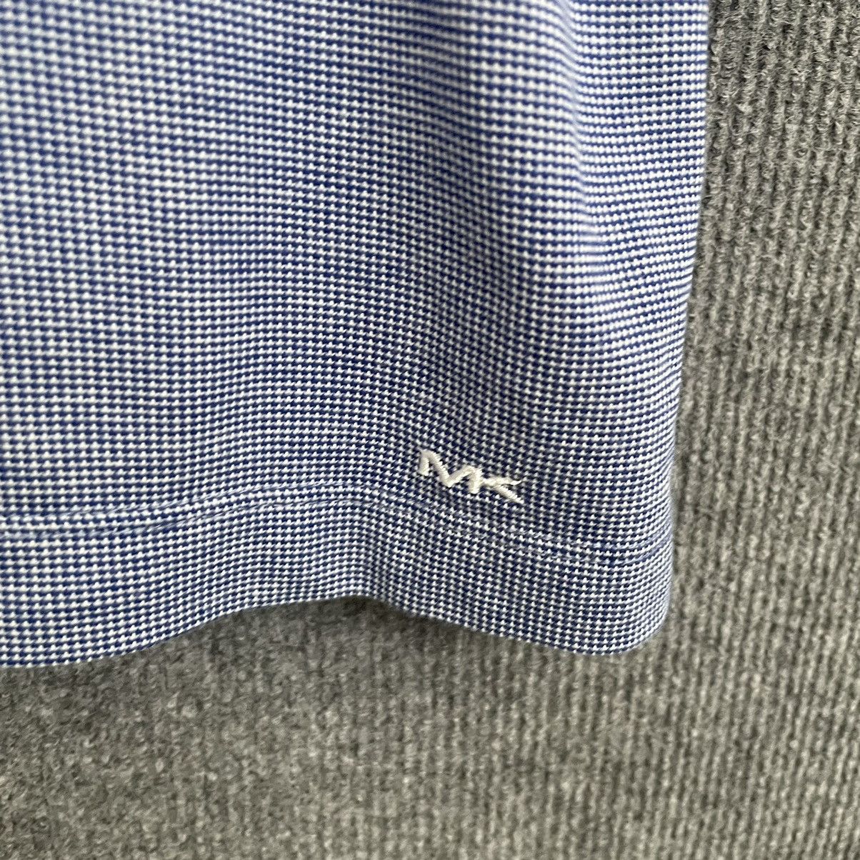 Designer × Michael Kors Michael Kors Blue Blank Essentials T Shirt Size US M / EU 48-50 / 2 - 2 Thumbnail