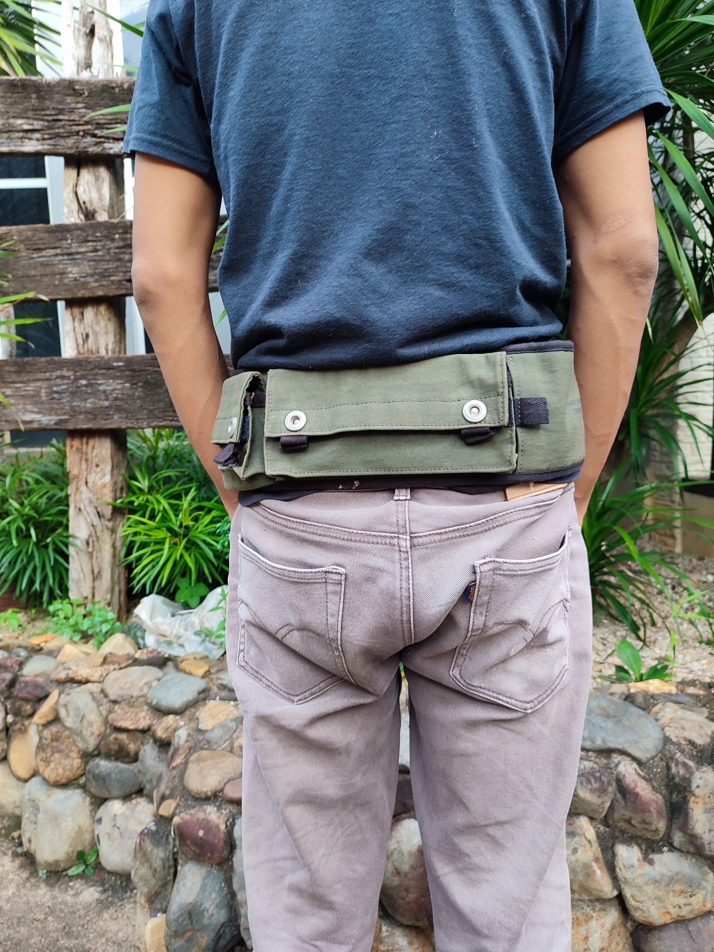 Katharine Hamnett London 🔥STEAL🔥Katharine Hamnett London Utility Multipocket Bag Size ONE SIZE - 9 Thumbnail
