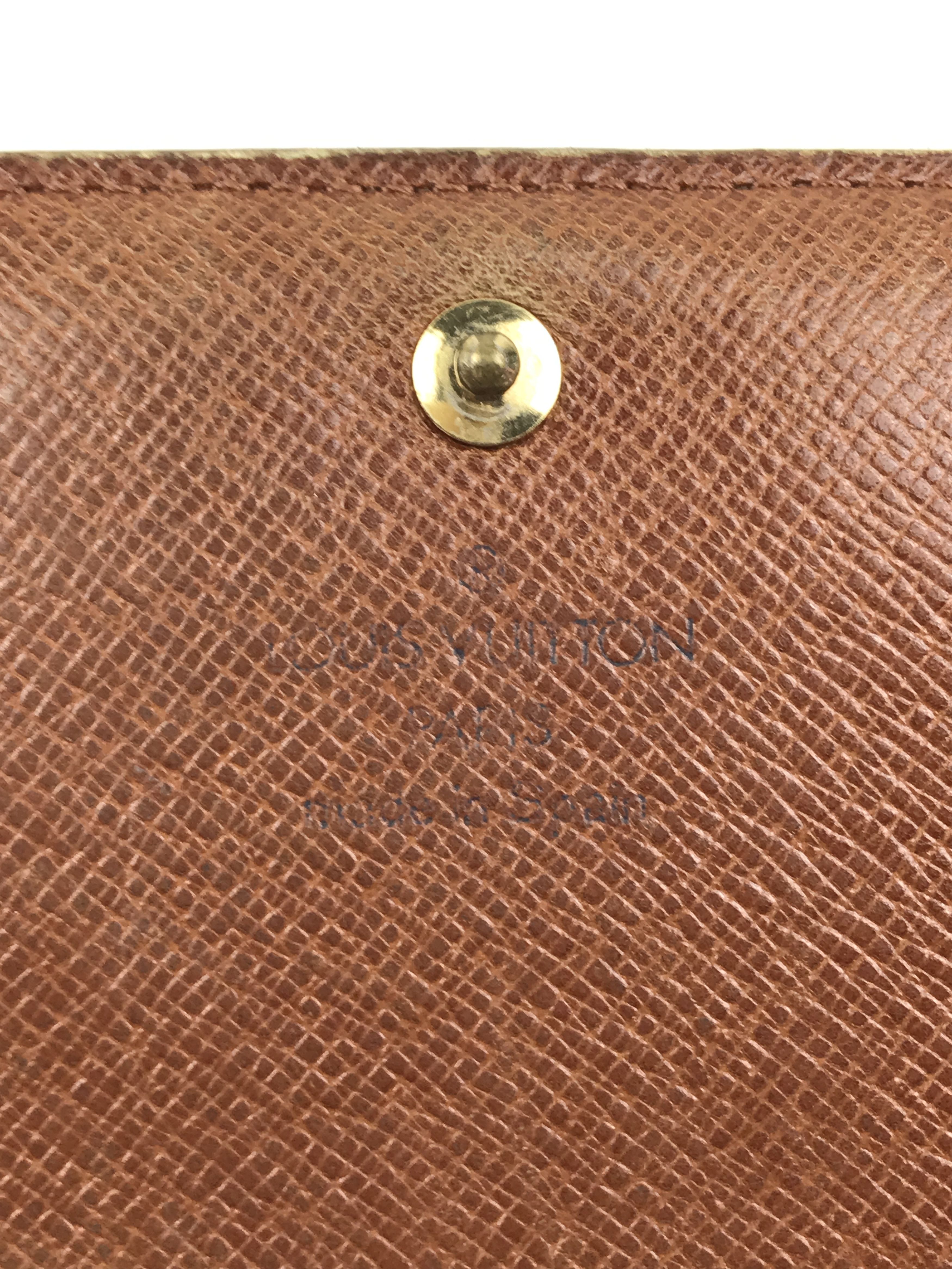 Louis Vuitton Vintage Louis Vuitton Monogram Porte Monnaie Billets Tresor Size ONE SIZE - 16 Thumbnail