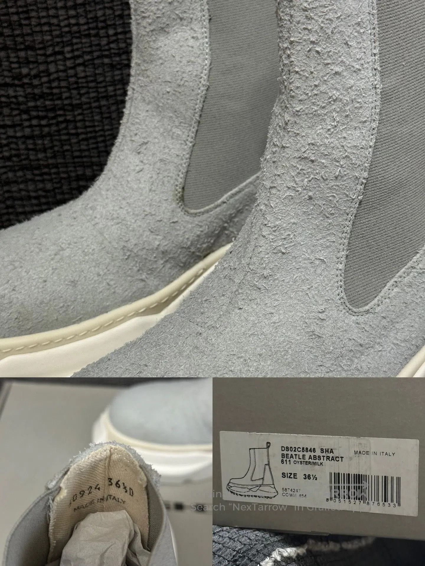 Rick Owens Rick Owens 23FW Distressed Leather Chelsea Boots. Size US 6 / IT 36 - 9 Thumbnail