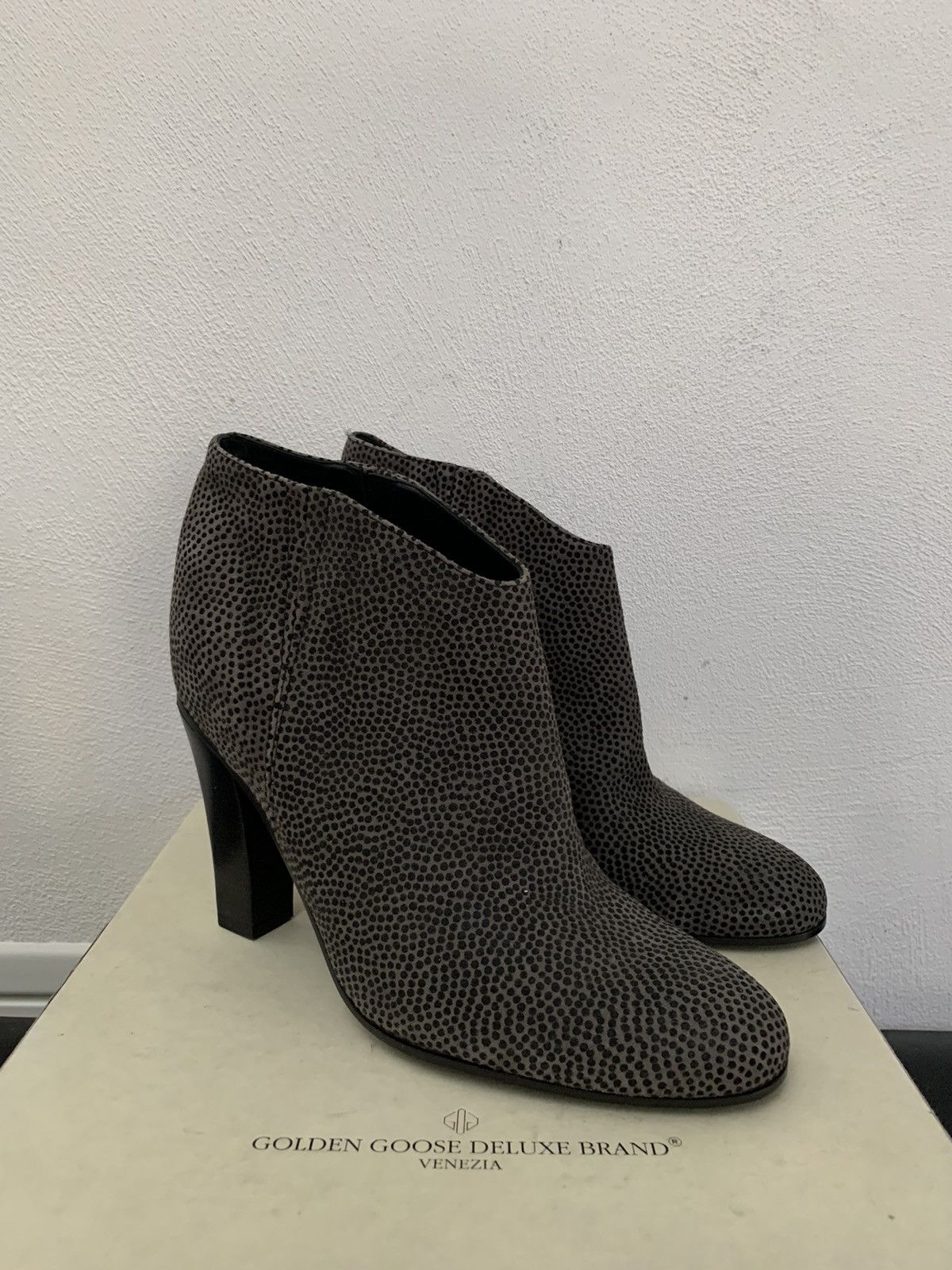 Golden Goose Golden Goose Heels Leather Ankle Boots Size US 10 / IT 40 - 14 Thumbnail