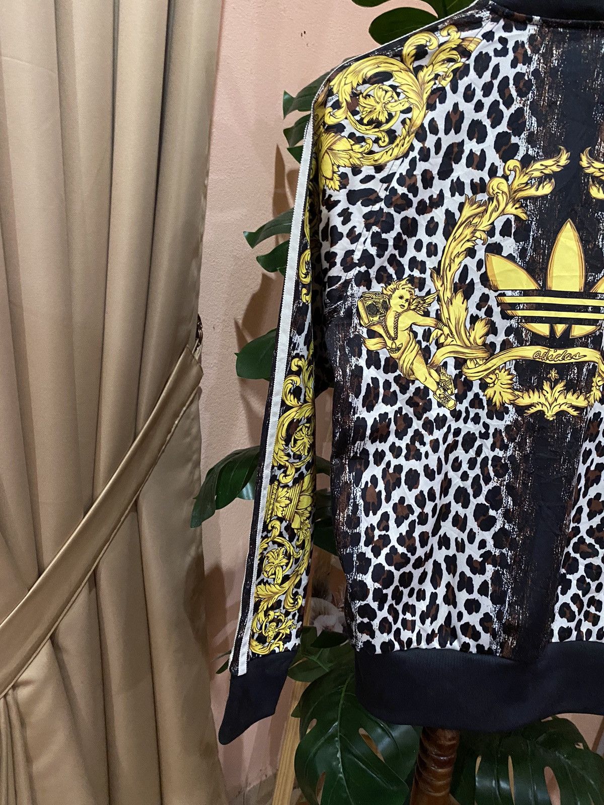 Adidas × Jeremy Scott Adidas Jeremy Scott Leopard Print Baroque Jacket - Unisex Size US S / EU 44-46 / 1 - 18 Thumbnail