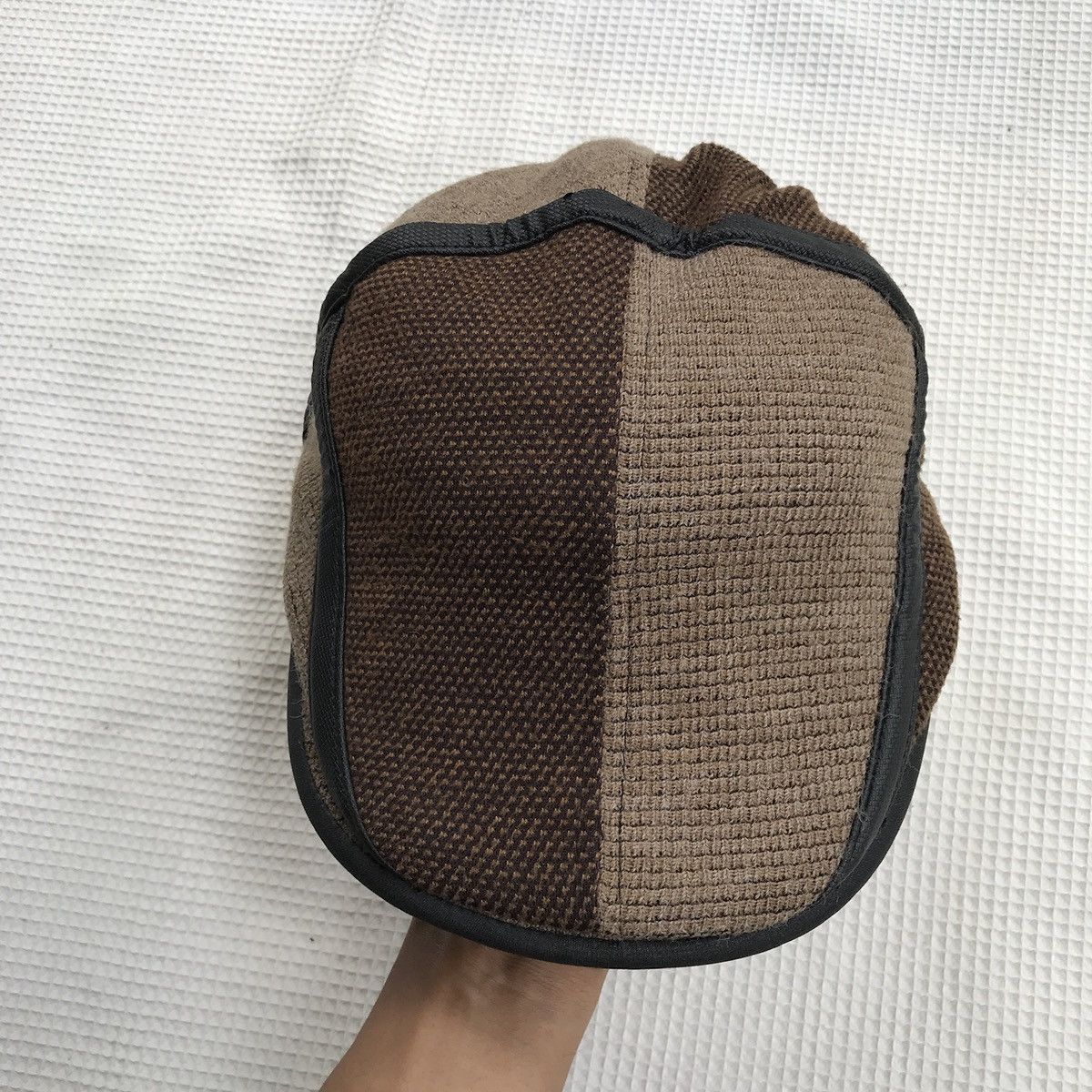 14th Addiction × Le Grande Bleu (L.G.B.) × Unsound Rags Unique patchwork flatcap by jamont Size ONE SIZE - 2 Thumbnail