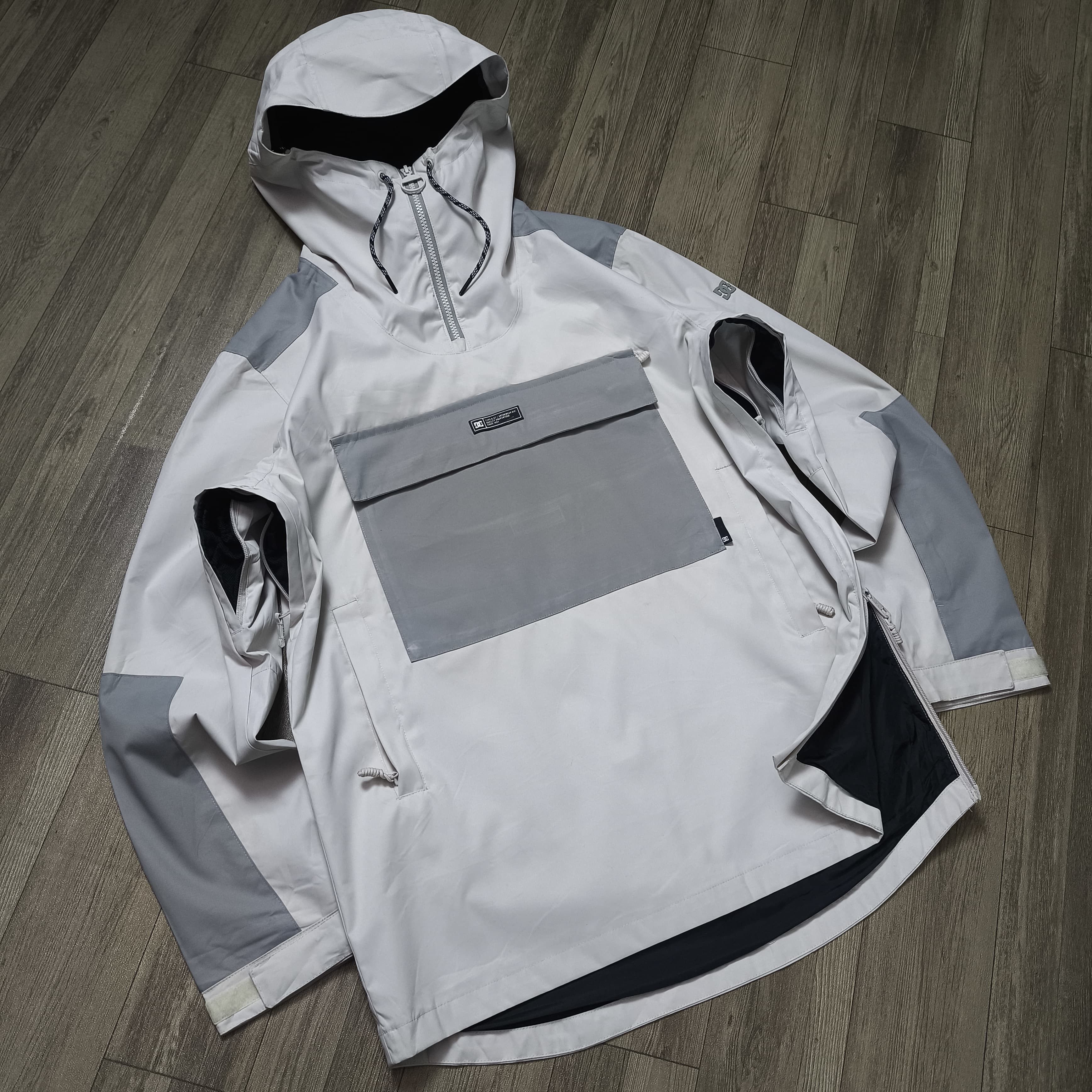 DC DC Shoes Rampart Technical Anorak Snow Jacket Pocketable Size US L / EU 52-54 / 3 - 8 Thumbnail