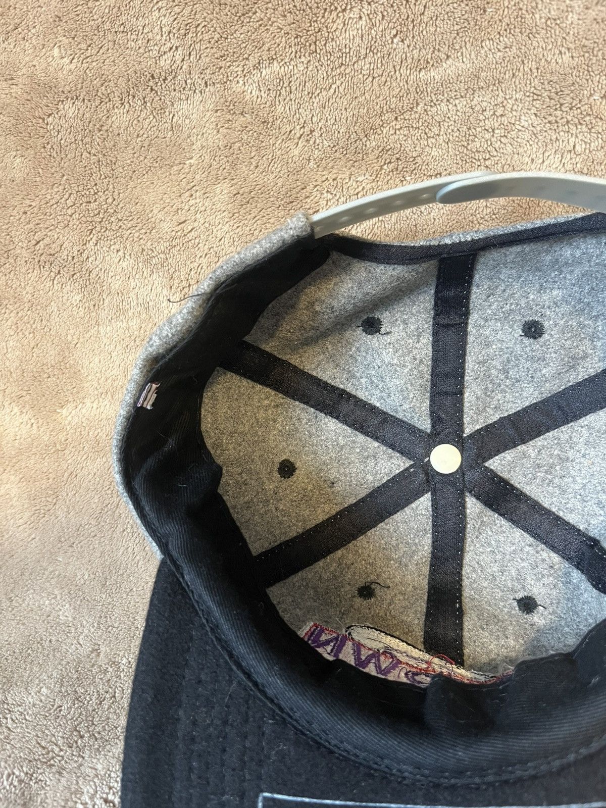 Other Vintage Rare Motown Cafe New York Sample Wool SnapBack Hat Size ONE SIZE - 9 Thumbnail