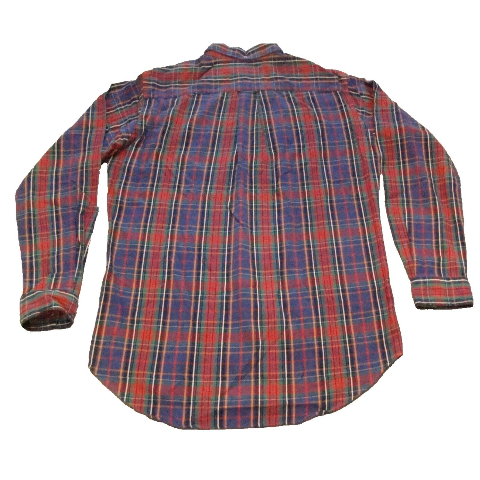 Polo Ralph Lauren VINTAGE Polo Ralph Lauren Workshirt Shirt Christmas Plaid Flannel Men’s Large Blue Red Green Size US S / EU 44-46 / 1 - 5 Thumbnail