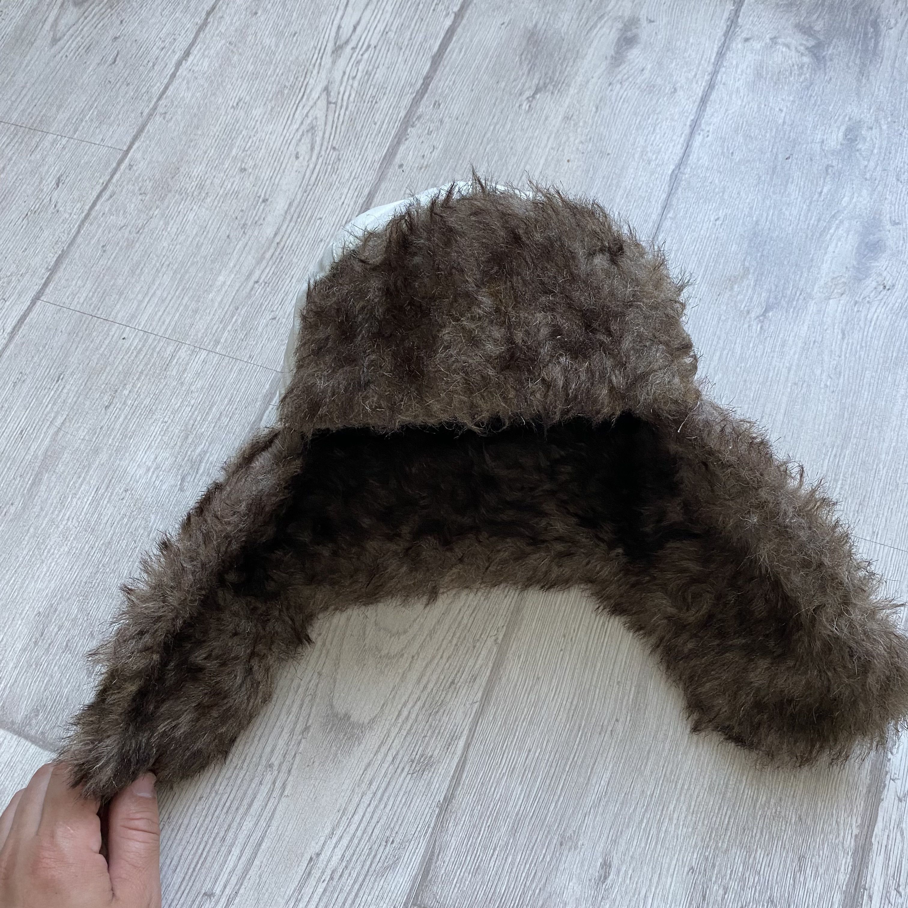 Hysteric Glamour 90s Style Trapper Fur Fuzzy Ushanka Winter Hat Y2K Diesel Size ONE SIZE - 6 Thumbnail