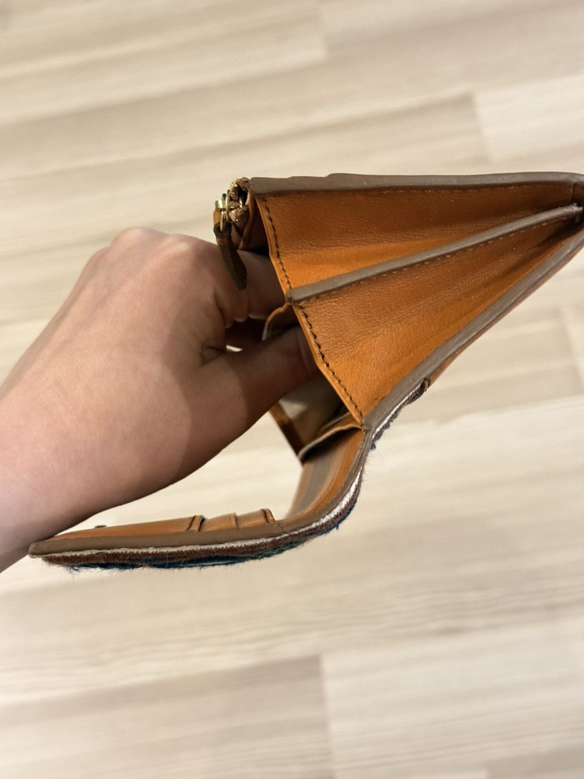 Burberry Prorsum Burberry Prorsum SS12 Tribal Runway Continental Flap Wallet Size ONE SIZE - 10 Thumbnail