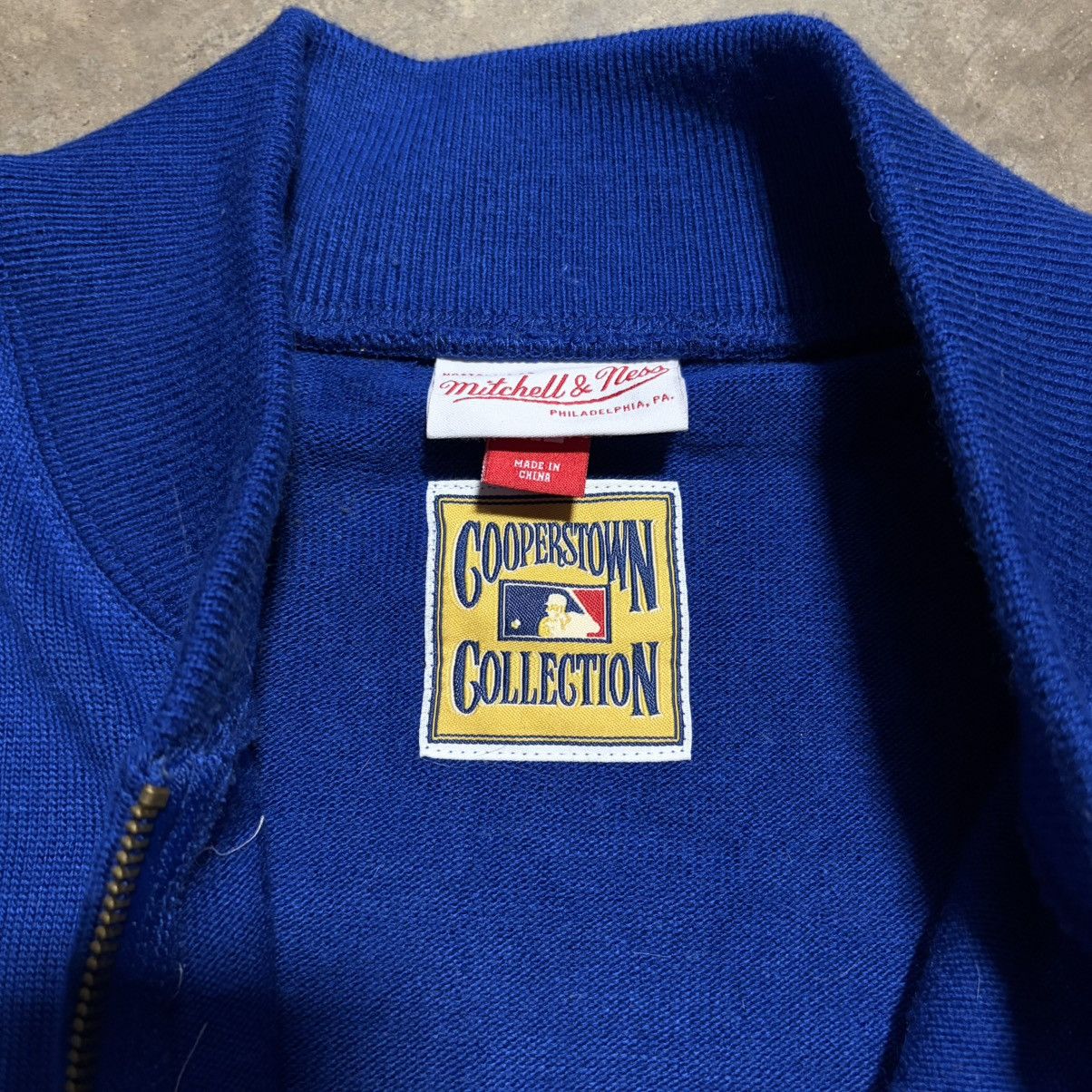 Mitchell & Ness Mitchell Ness Chicago Cubs Track Jacket Sweater Knitwear Size US XL / EU 56 / 4 - 10 Thumbnail