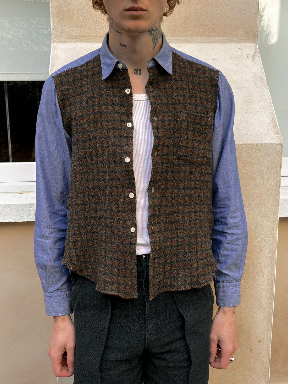 Comme des Garcons Homme Comme des garçons homme shirt Size US S / EU 44-46 / 1 - 6 Thumbnail