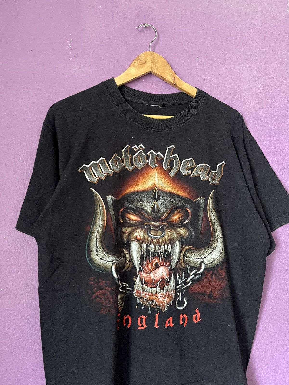 Band Tees Vintage 00 Band Motorhead England Size US L / EU 52-54 / 3 - 1 Thumbnail