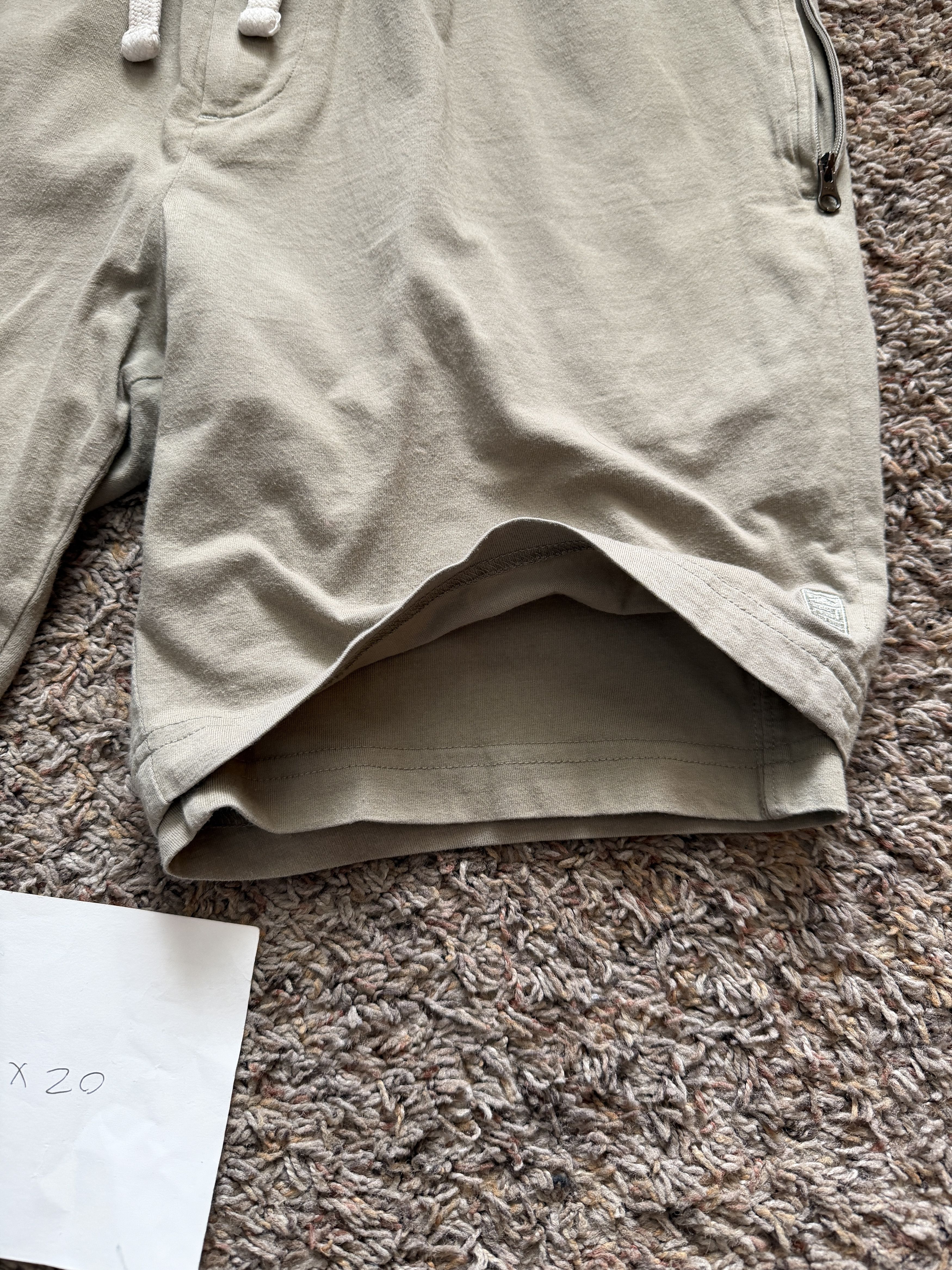 Kith Kith Bowery Double-Layered Jersey Short in Olive Size US 32 / EU 48 - 2 Thumbnail