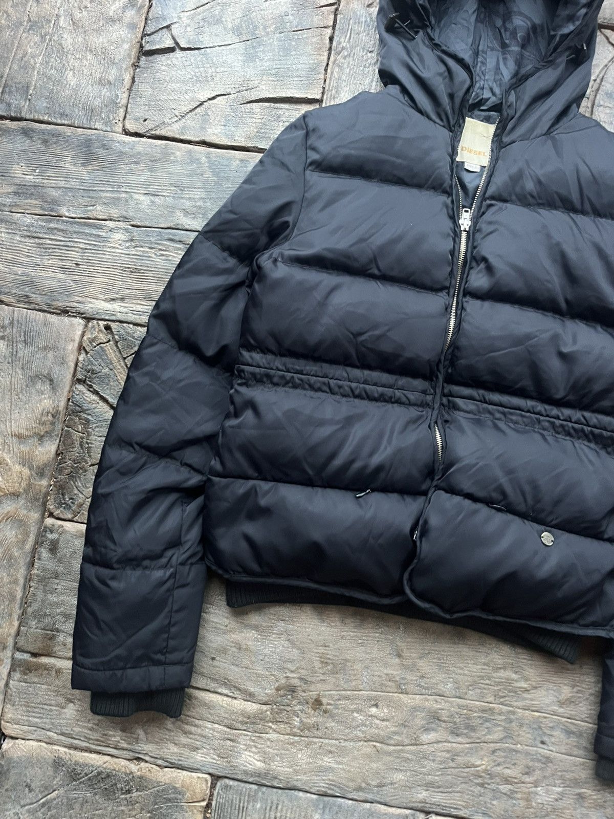 Diesel Cropped Diesel Puffer Jacket Archive Size S / US 4 / IT 40 - 2 Thumbnail