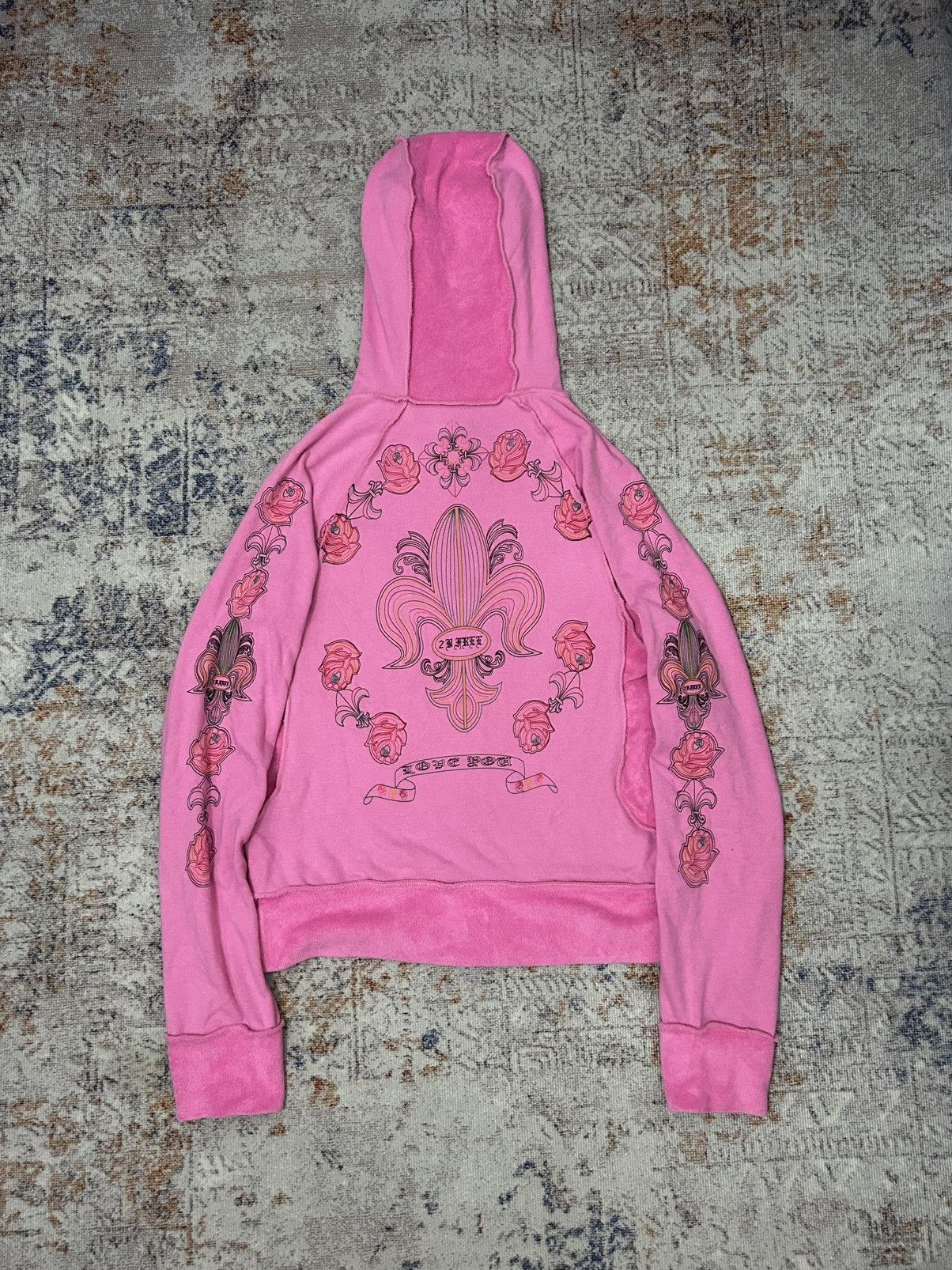 If Six Was Nine 2B Free Cross Flowers Zip Hoodie Size US XS / EU 42 / 0 - 1 Thumbnail