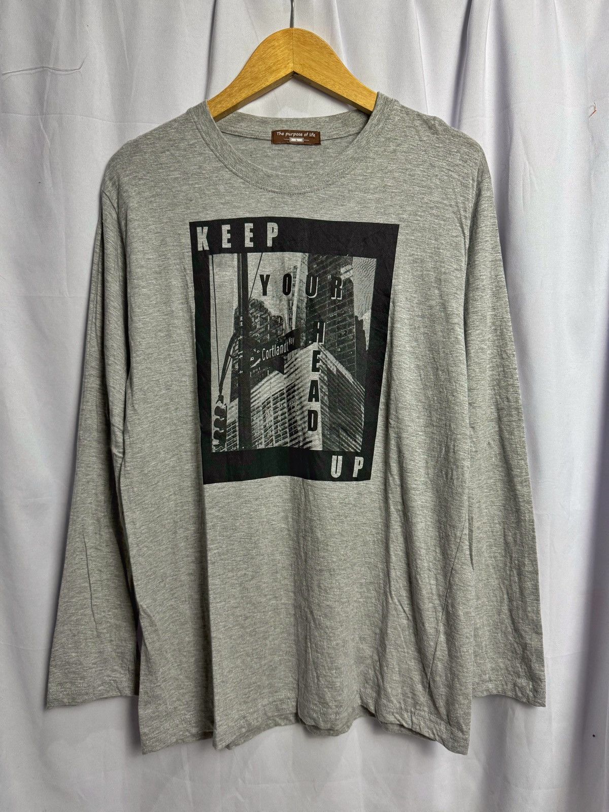 Beauty Beast × Hysteric Glamour × Japanese Brand Keep your head up Long Sleeve Size US M / EU 48-50 / 2 - 2 Thumbnail