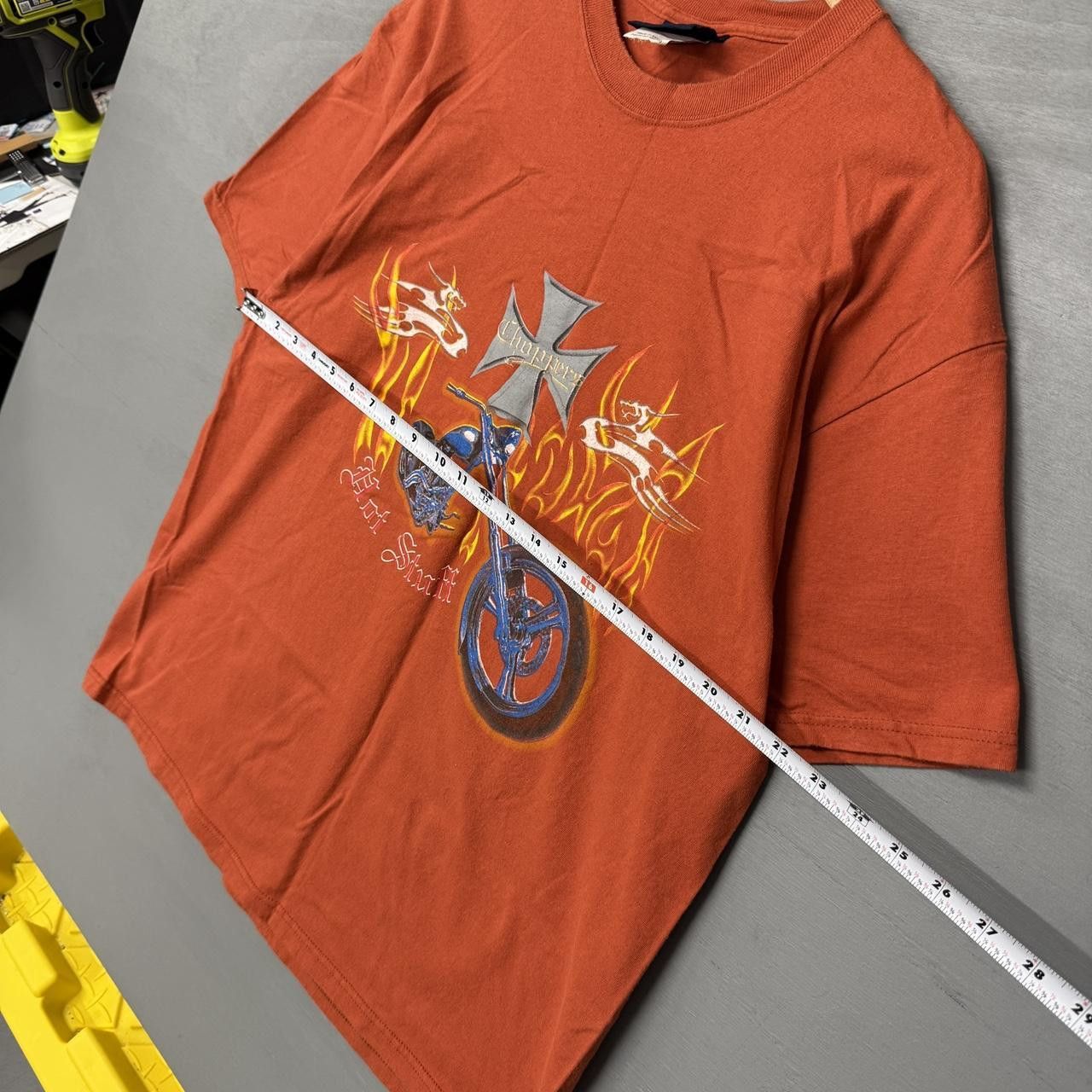 Vintage Vintage West Coast Choppers Flame Lightning Shirt XL Size US XL / EU 56 / 4 - 6 Thumbnail