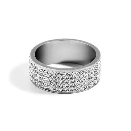 Jewelry Akasaka x Ibuki ICY Rhinestone Ring Size ONE SIZE - 5 Thumbnail