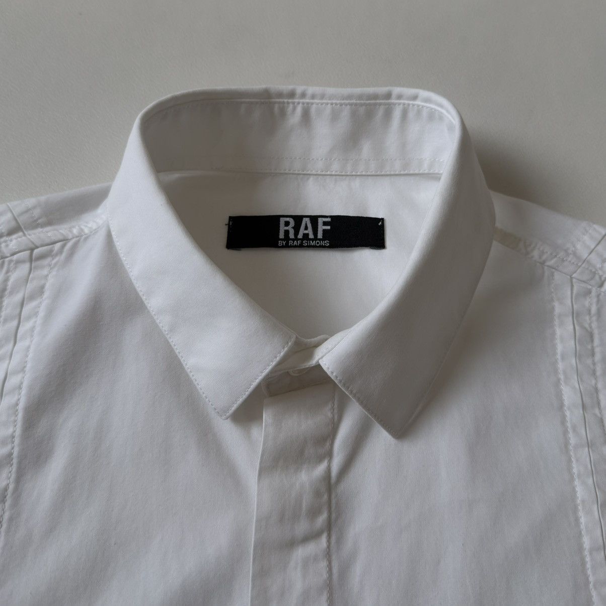 Raf by Raf Simons Mid 2000s Split Seam Detail Shirt Size US M / EU 48-50 / 2 - 4 Thumbnail