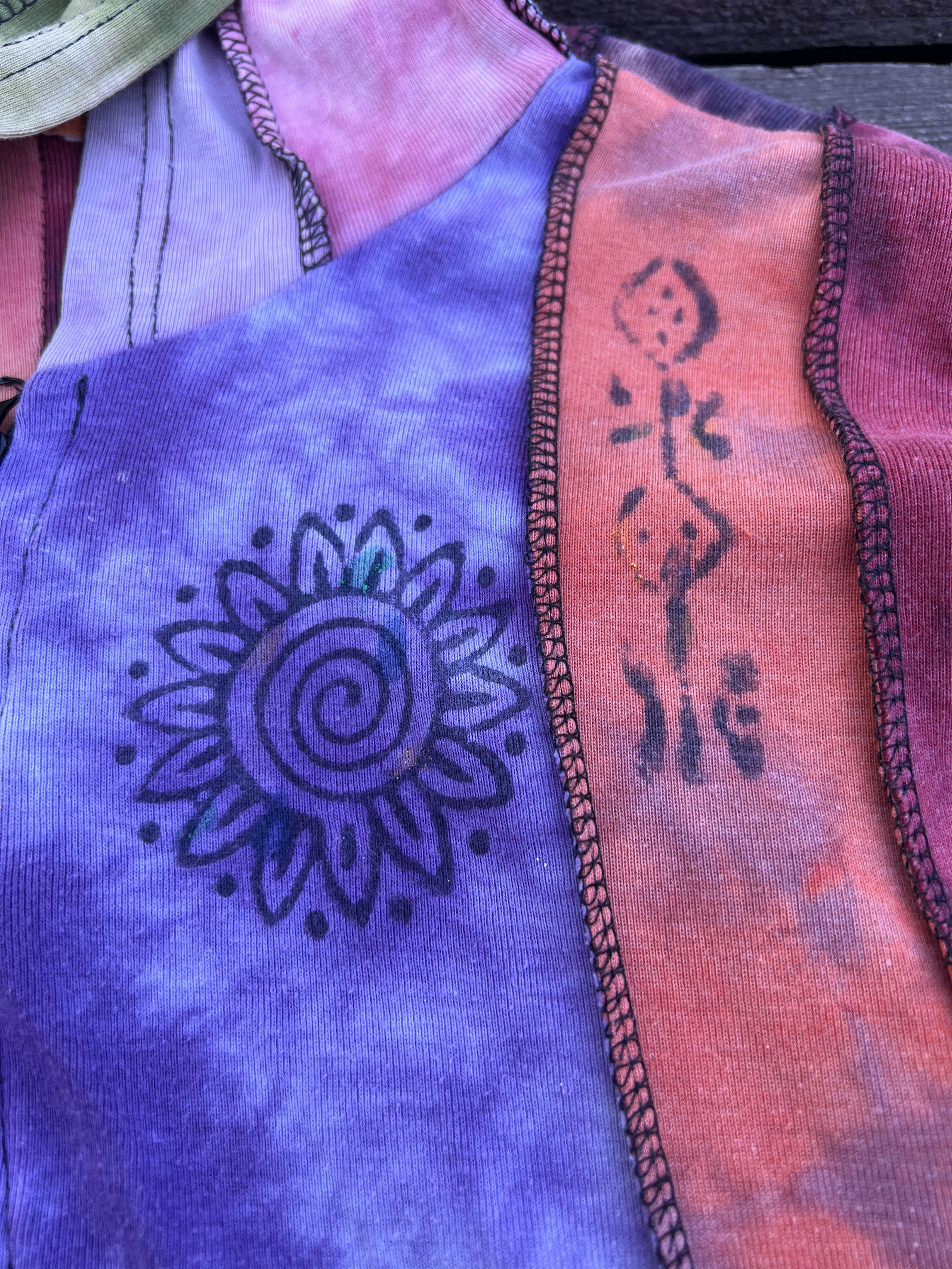 Vintage Avant Garde Y2K Nepal Patchwork Zip Elf Hoodie Vintage Size US M / EU 48-50 / 2 - 9 Thumbnail