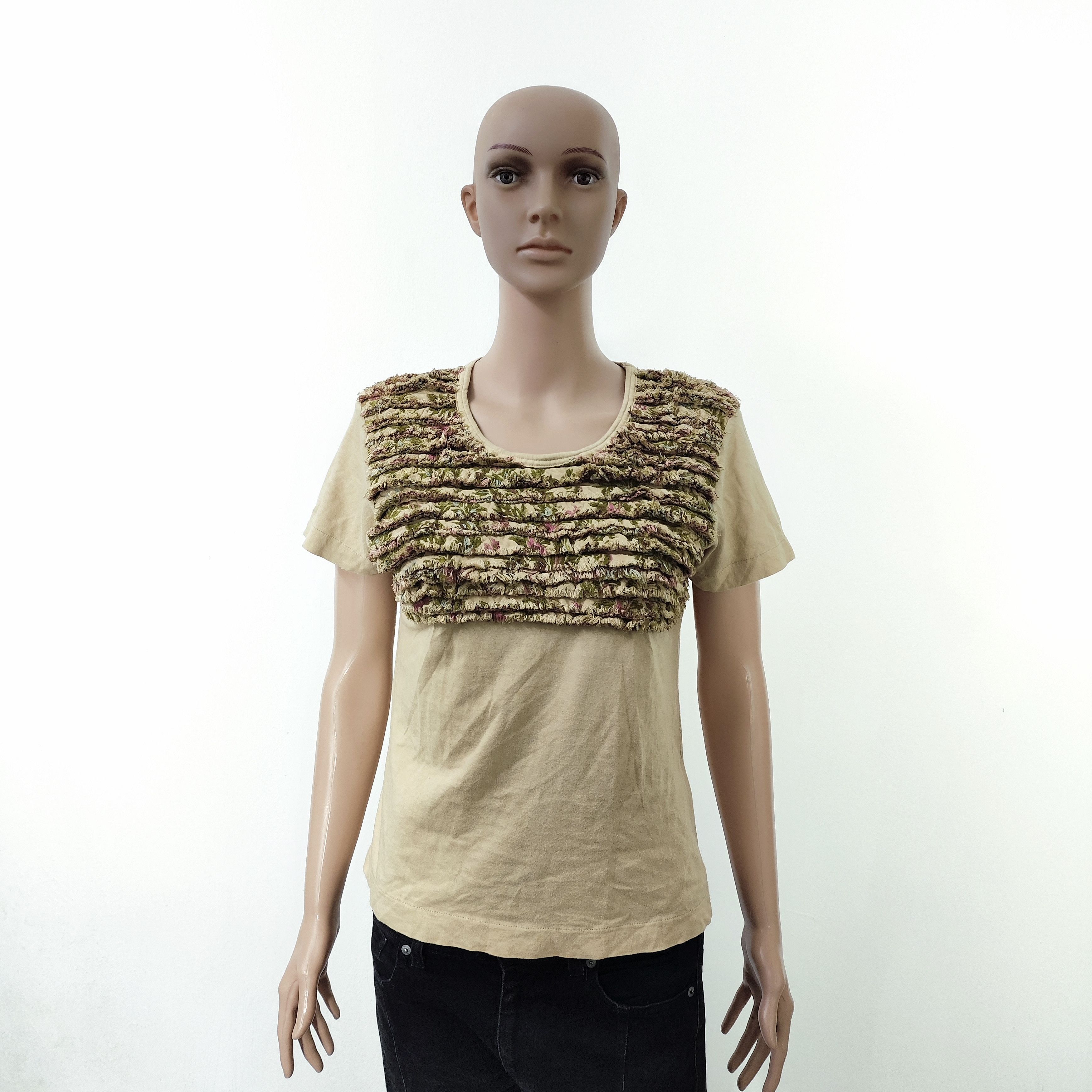 Junya Watanabe AD2000 vintage tricot comme des garcons short sleeve Size S / US 4 / IT 40 - 1 Thumbnail