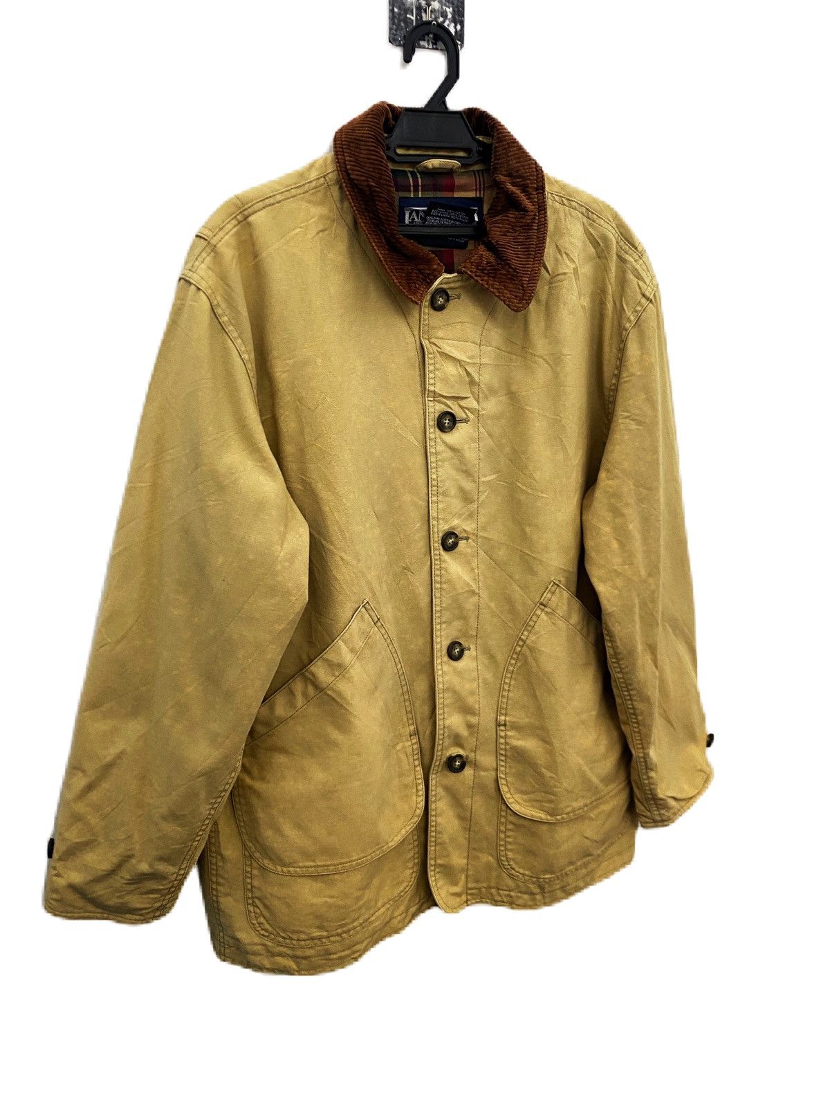 Carhartt × Lands' End × Vintage RARE ‼️ LANDS’ END 80s Vintage Duck Canvas Field Jacket Size US M / EU 48-50 / 2 - 2 Thumbnail