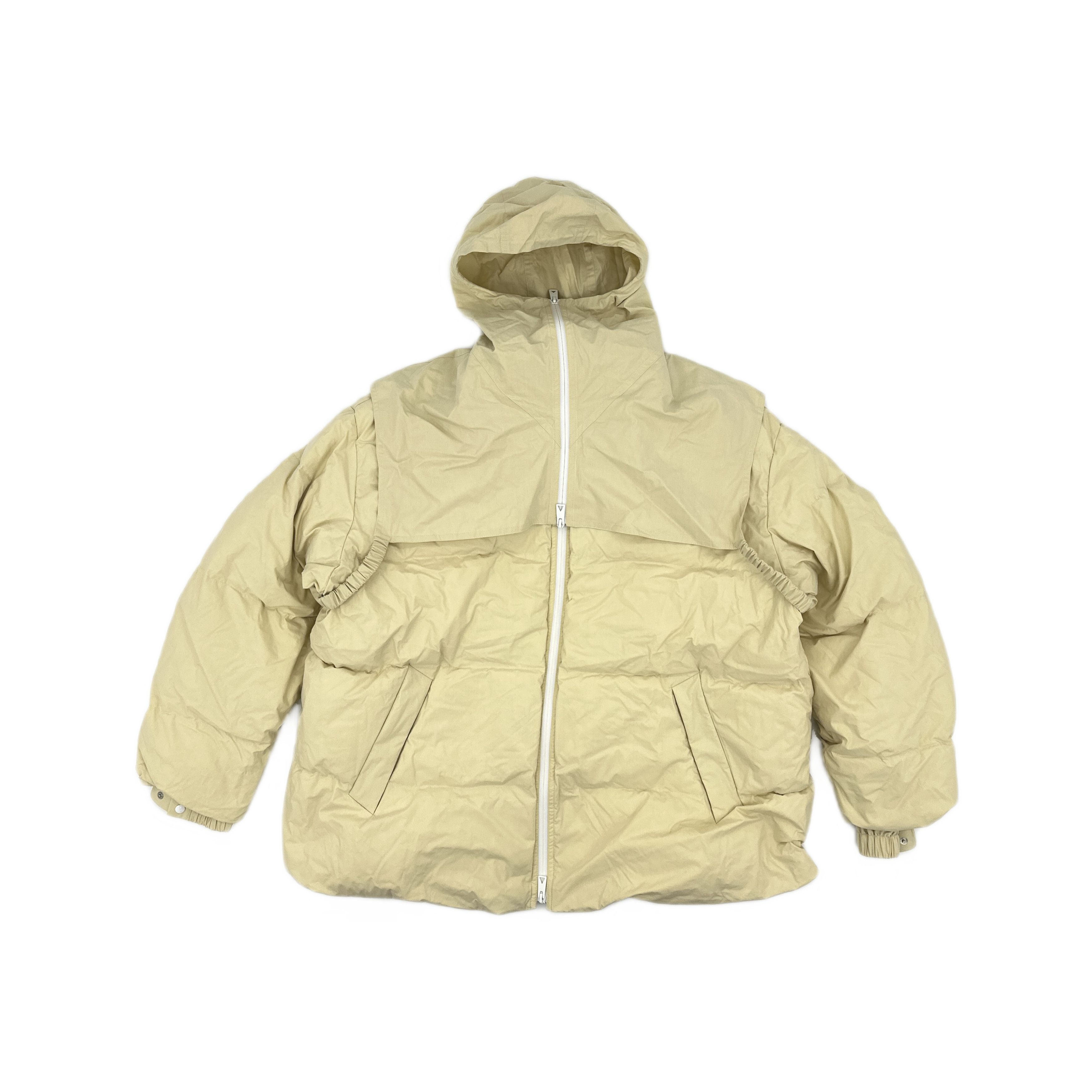 Bottega Veneta Bottega Veneta Frosted Poplin Puffy Down Jacket Size M Size US M / EU 48-50 / 2 - 1 Thumbnail