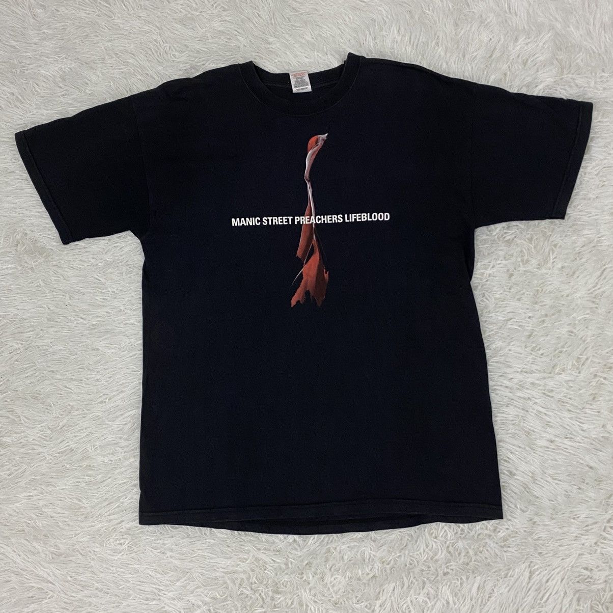 Band Tees I Alternative rock band manic street preachers lifeblood art Size US M / EU 48-50 / 2 - 1 Thumbnail