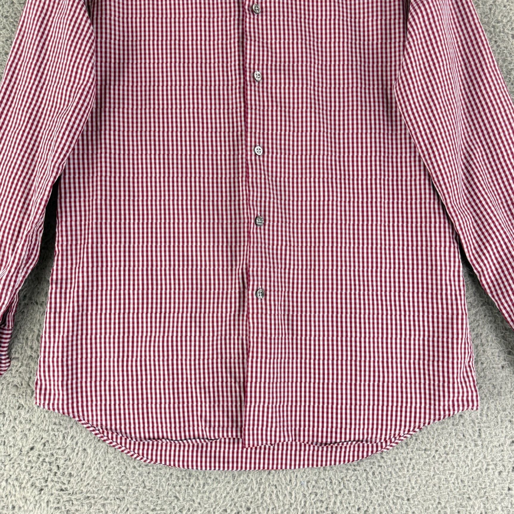 Paul Smith Paul Smith Button-Up Shirt Mens Large Red Check Print Made in Italy Slim Fit LS Red Check Print Shirt Mens L Slim Fit Paul Smith Size US L / EU 52-54 / 3 - 5 Thumbnail