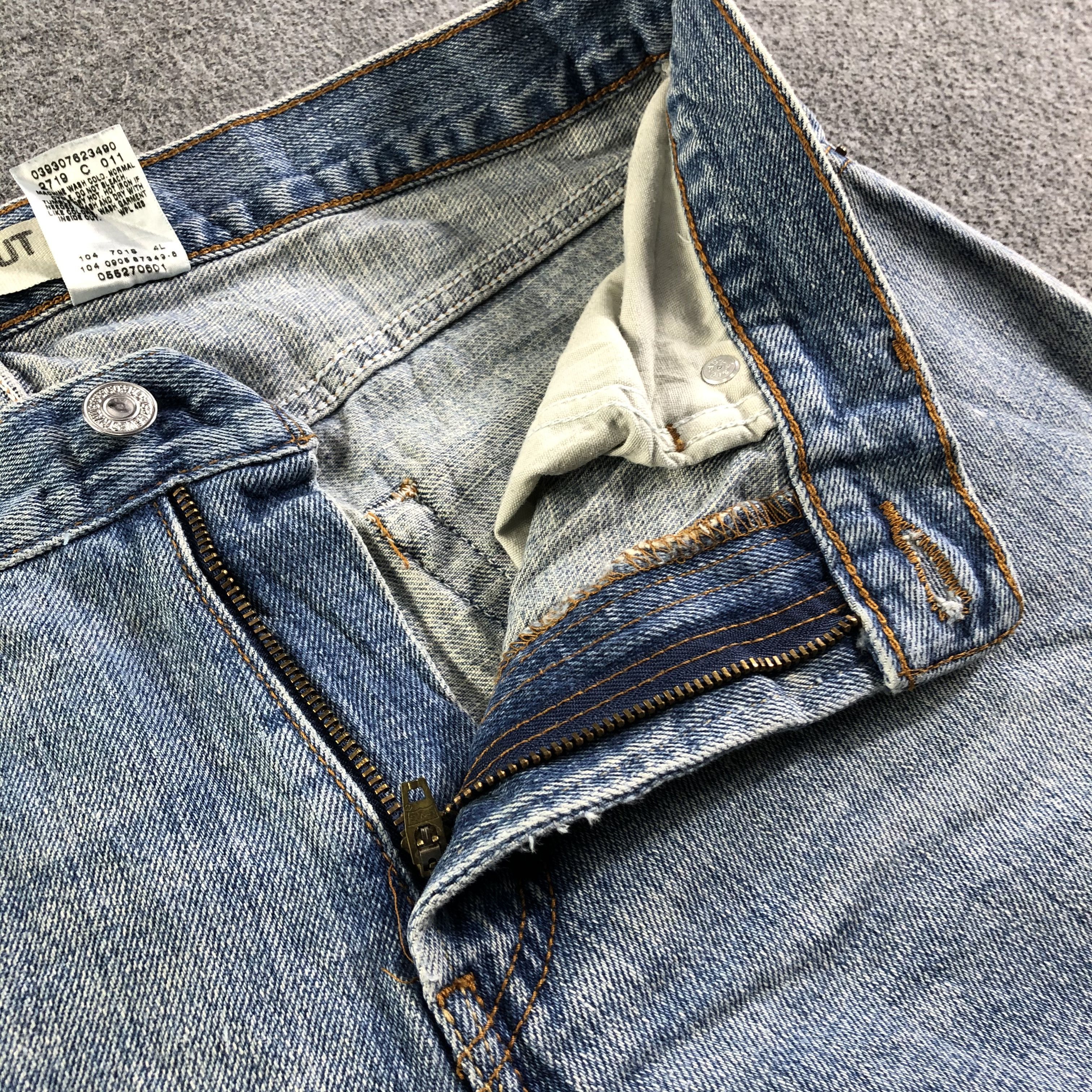 Levi's Vintage Blue Wash Levis 527 Jeans-J4258 Size US 33 - 8 Thumbnail