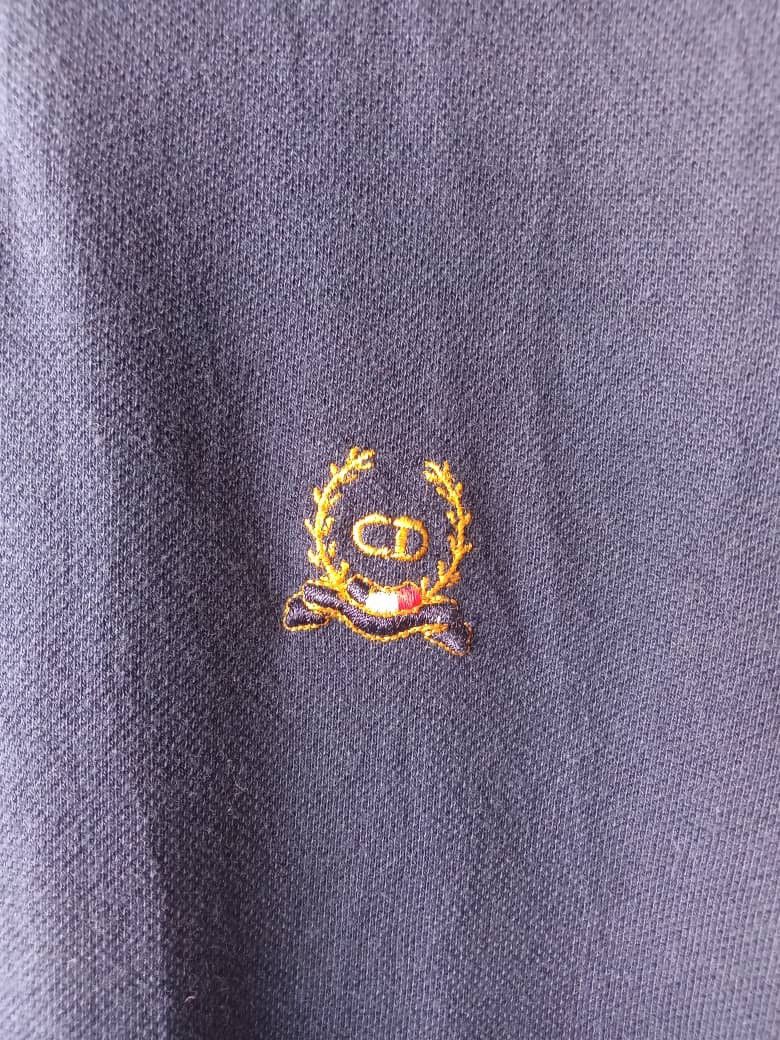 Christian Dior Monsieur Viintage Christian Dior Crown Logo Button Collar T shirt Size US M / EU 48-50 / 2 - 4 Thumbnail