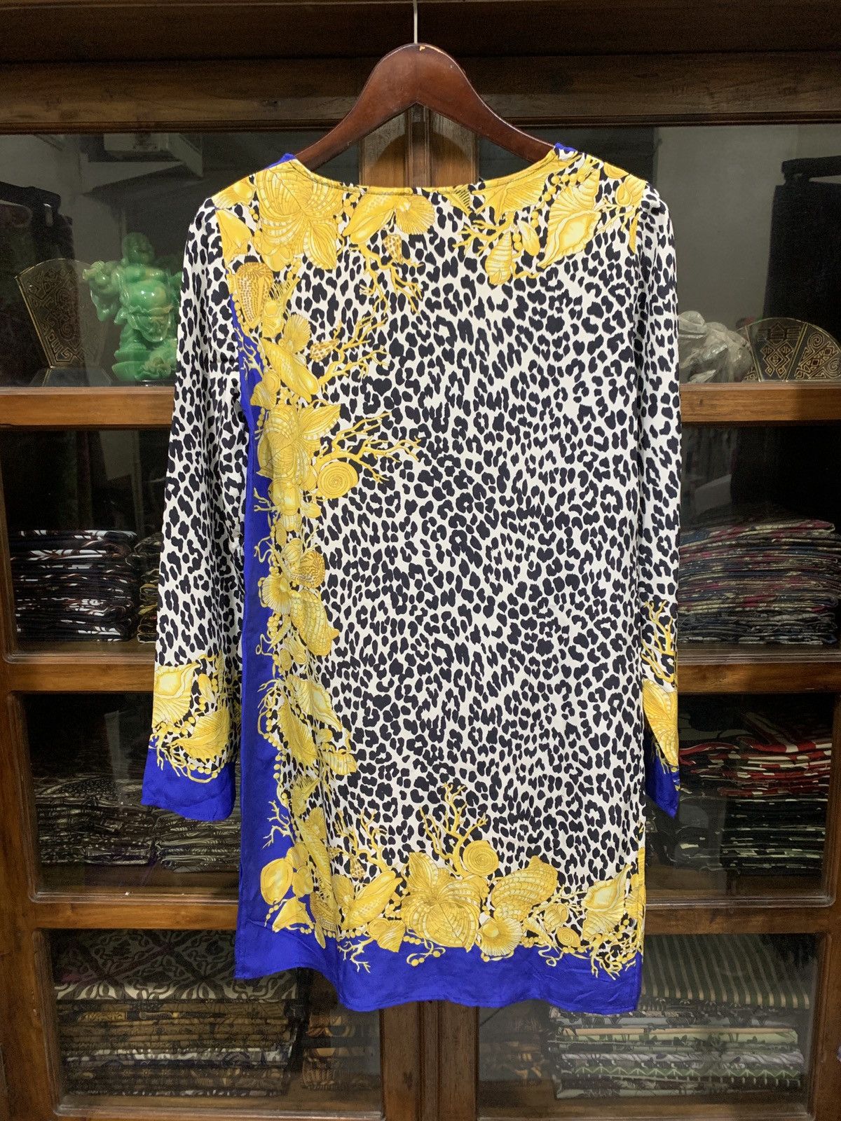 Versace Versace Mini Dress Leopard Print 100% Silk Size XS / US 0-2 / IT 36-38 - 5 Thumbnail