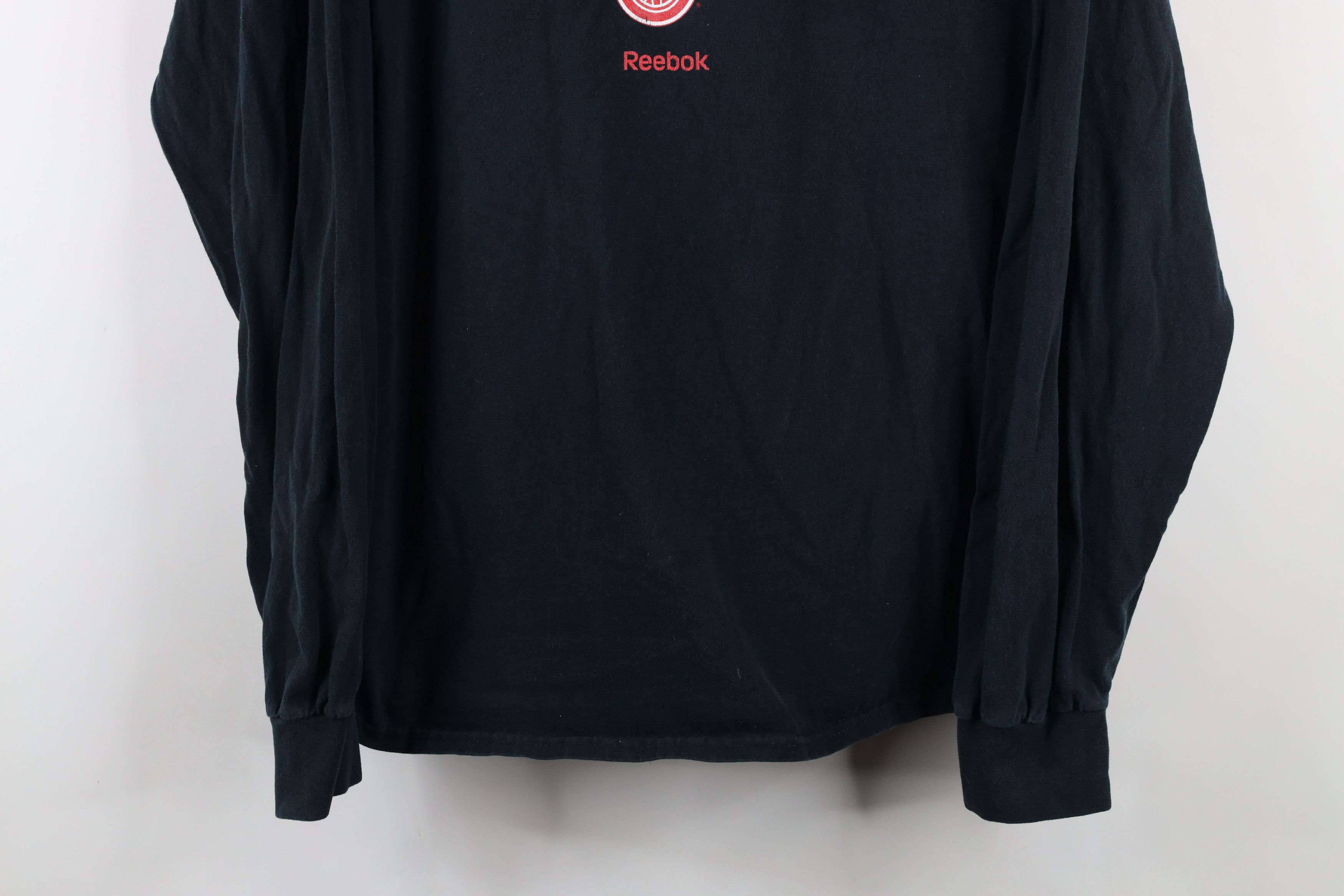 Reebok × Vintage Vintage Reebok Detroit Red Wings Hockey Long Sleeve T-Shirt Size US L / EU 52-54 / 3 - 3 Thumbnail