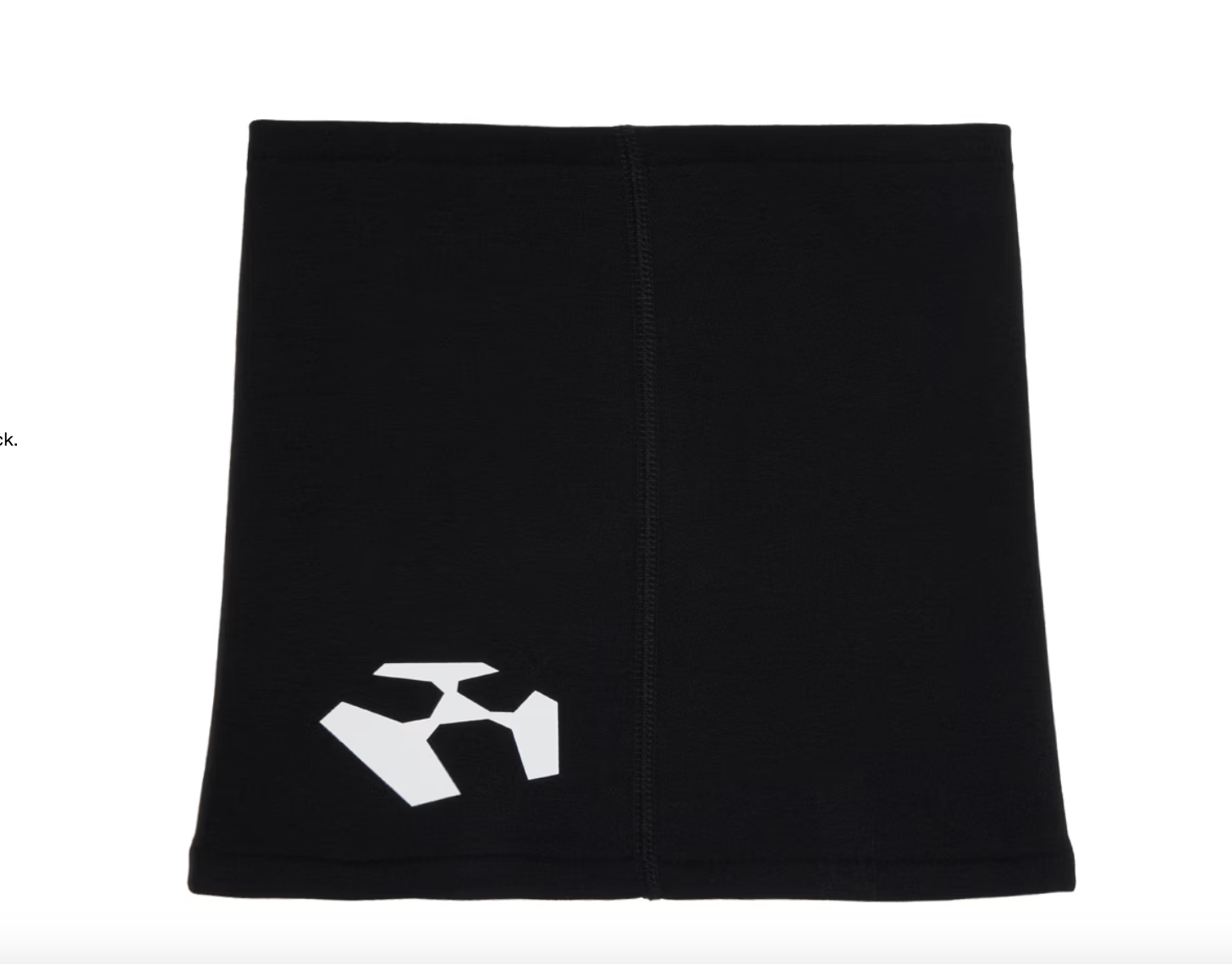 image of Acronym Black Ng1-Ps Neck Warmer in Black White, Men's