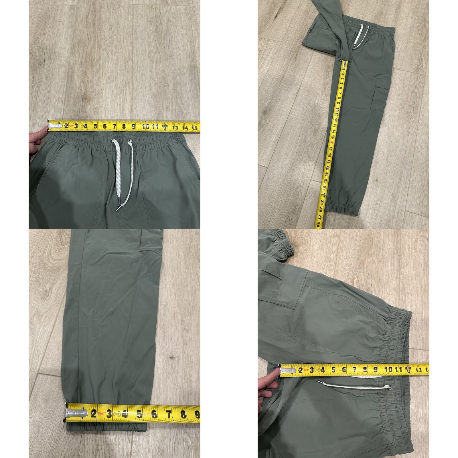 Vuori Vuori Scout Jogger Cargo Olive Green Women's S Athletic Workout Gym Hiking VW494 Jogger Tapered Pockets Activewear Outdoors Athleisure Women Size 28" / US 6 / IT 42 - 8 Thumbnail
