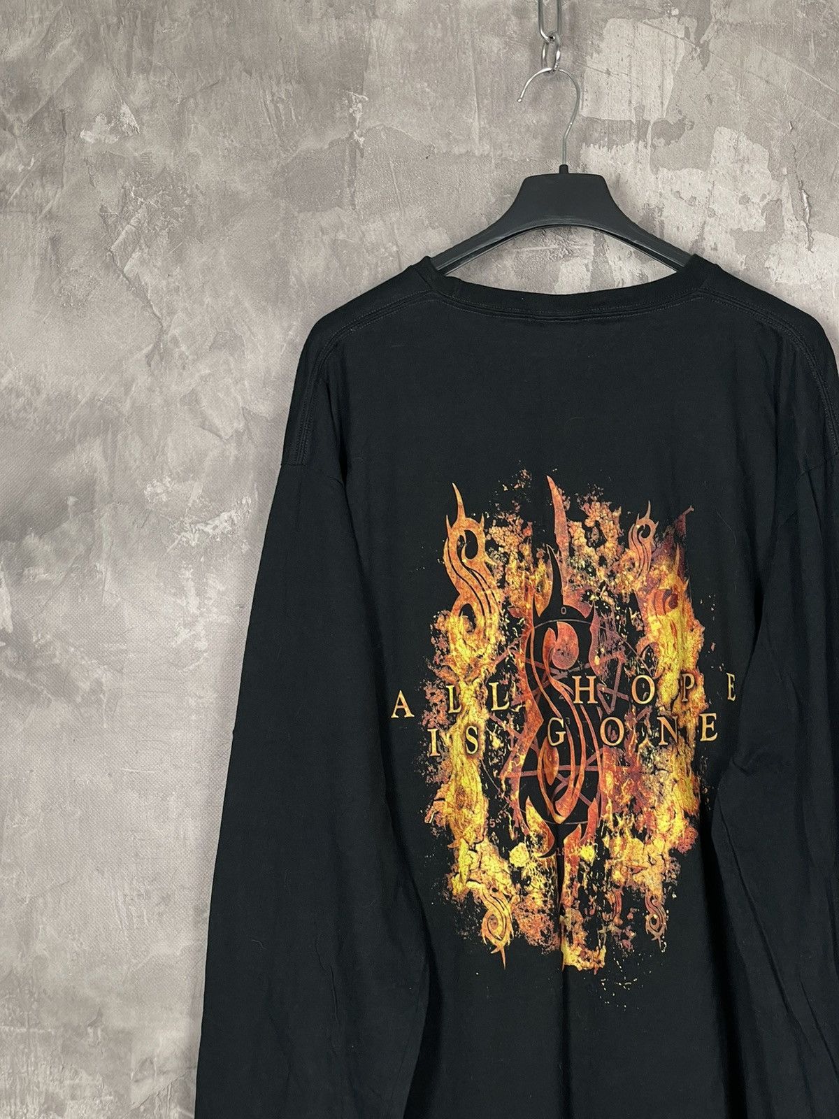 Band Tees × Slipknot × Vintage Vintage Slipknot 00s Long Sleeve Shirt Size US L / EU 52-54 / 3 - 11 Thumbnail