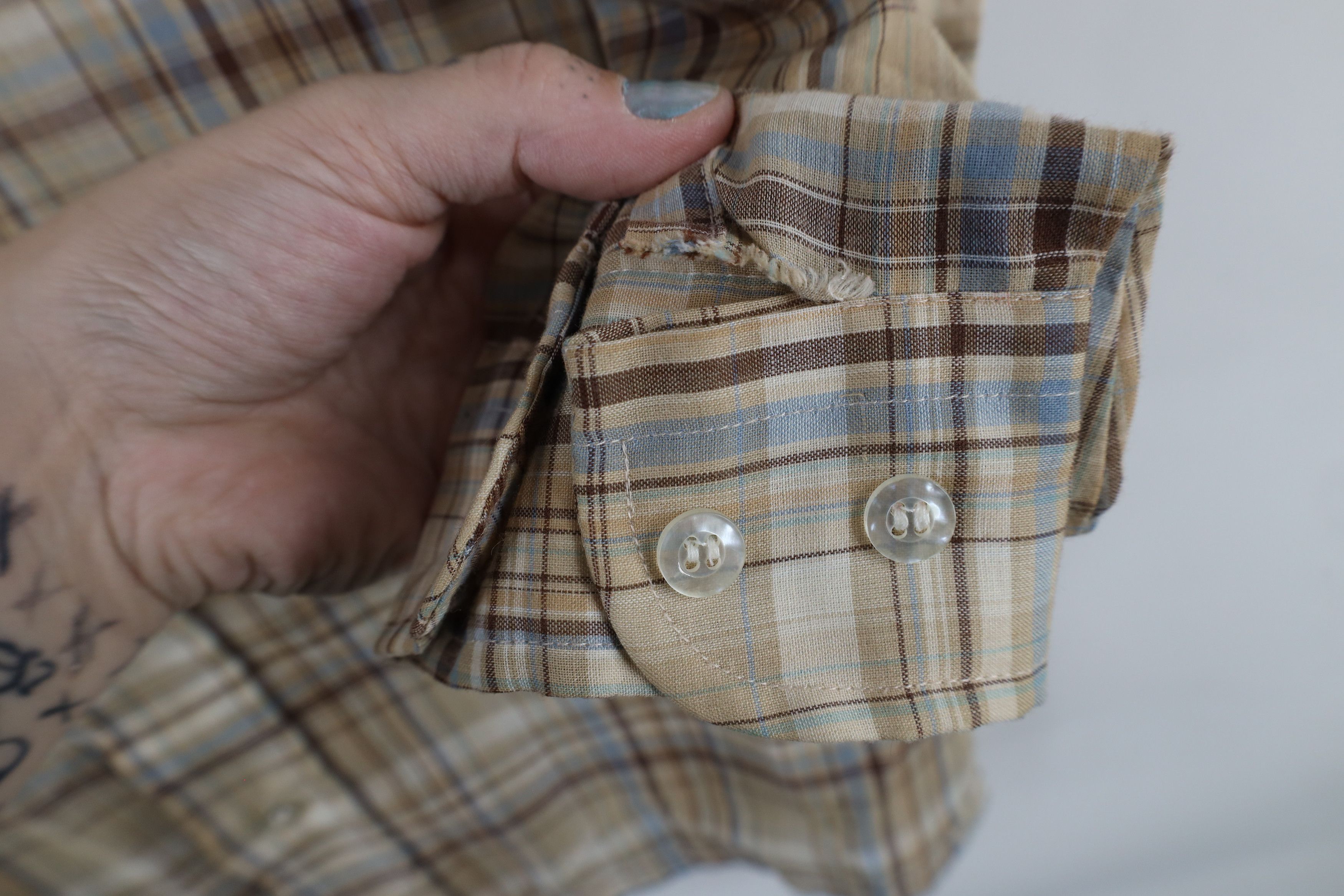 Levi's × Vintage Vintage 70s Levis Wildfire Western Collared Button Shirt Size US S / EU 44-46 / 1 - 4 Thumbnail
