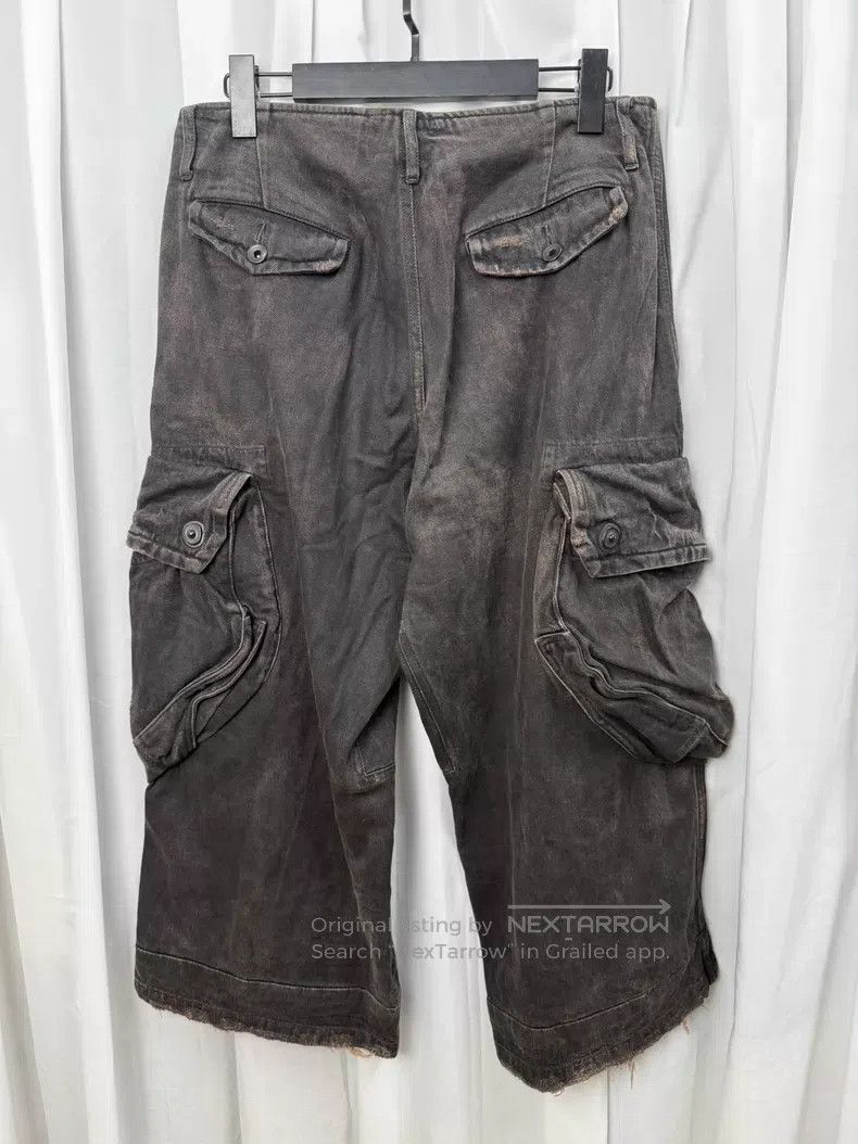 Julius Julius Size 3 08AW distressed cargo cropped pants| Size US 30 / EU 46 - 7 Thumbnail