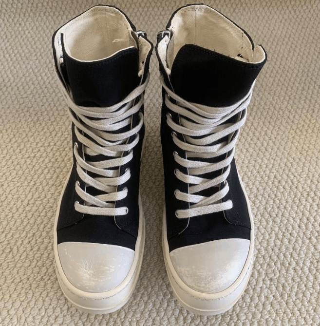 Rick Owens Rick Owens Hi-Top Sneakers Size US 5 / EU 37 - 2 Thumbnail
