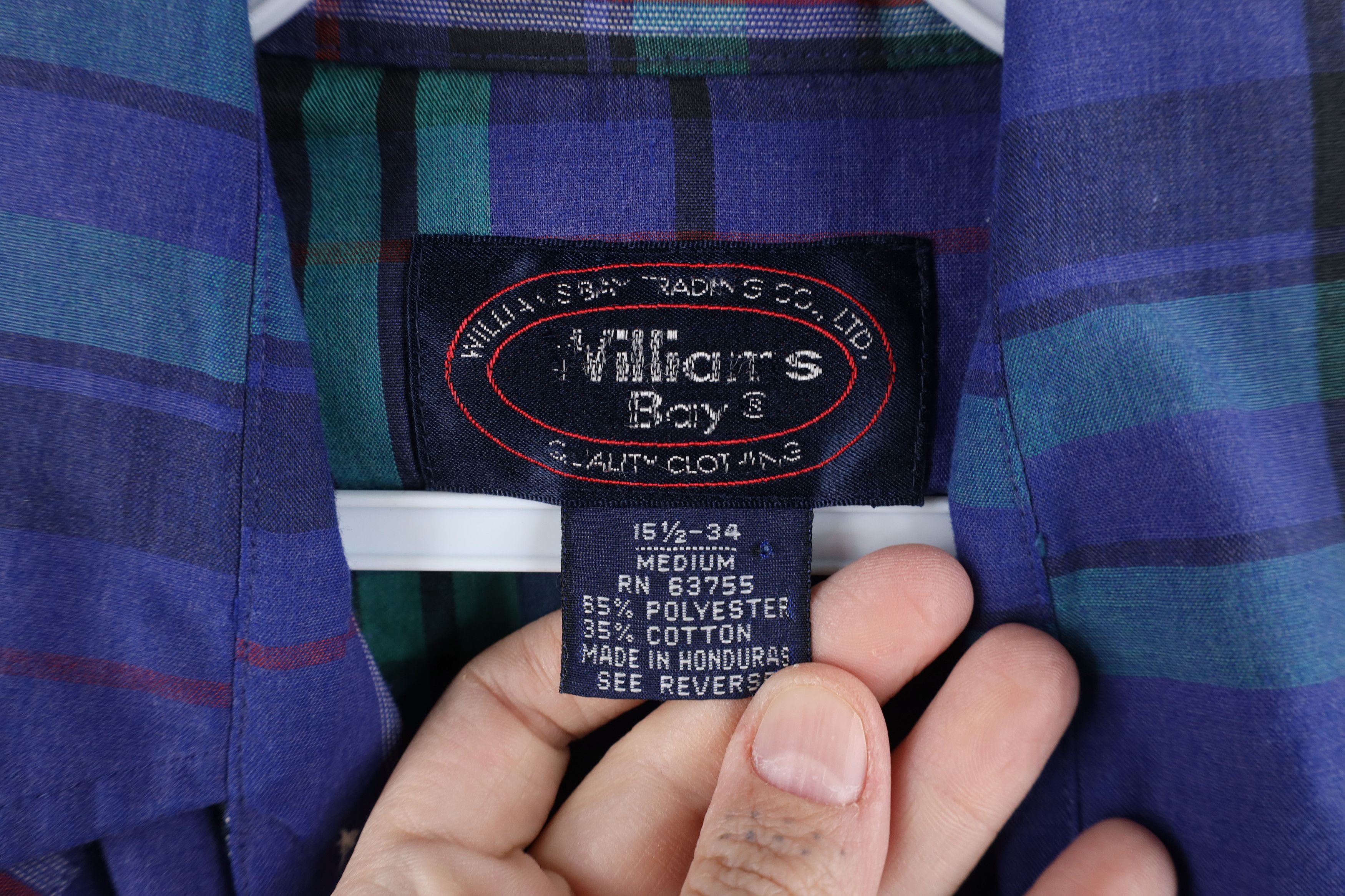 Vintage Vintage 70s Streetwear Rodeo Cowboy Button Shirt Plaid Size US M / EU 48-50 / 2 - 7 Thumbnail
