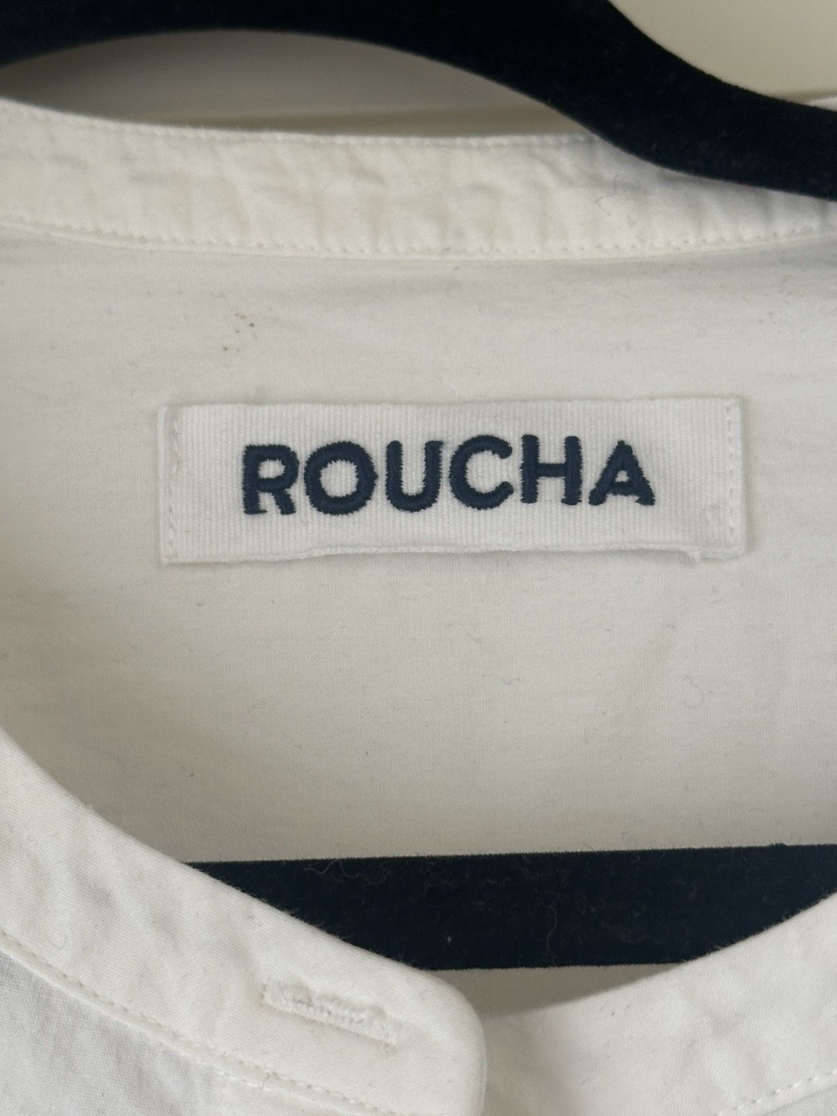 Other Roucha Oversized Collarless Button Down Size L / US 10 / IT 46 - 4 Thumbnail