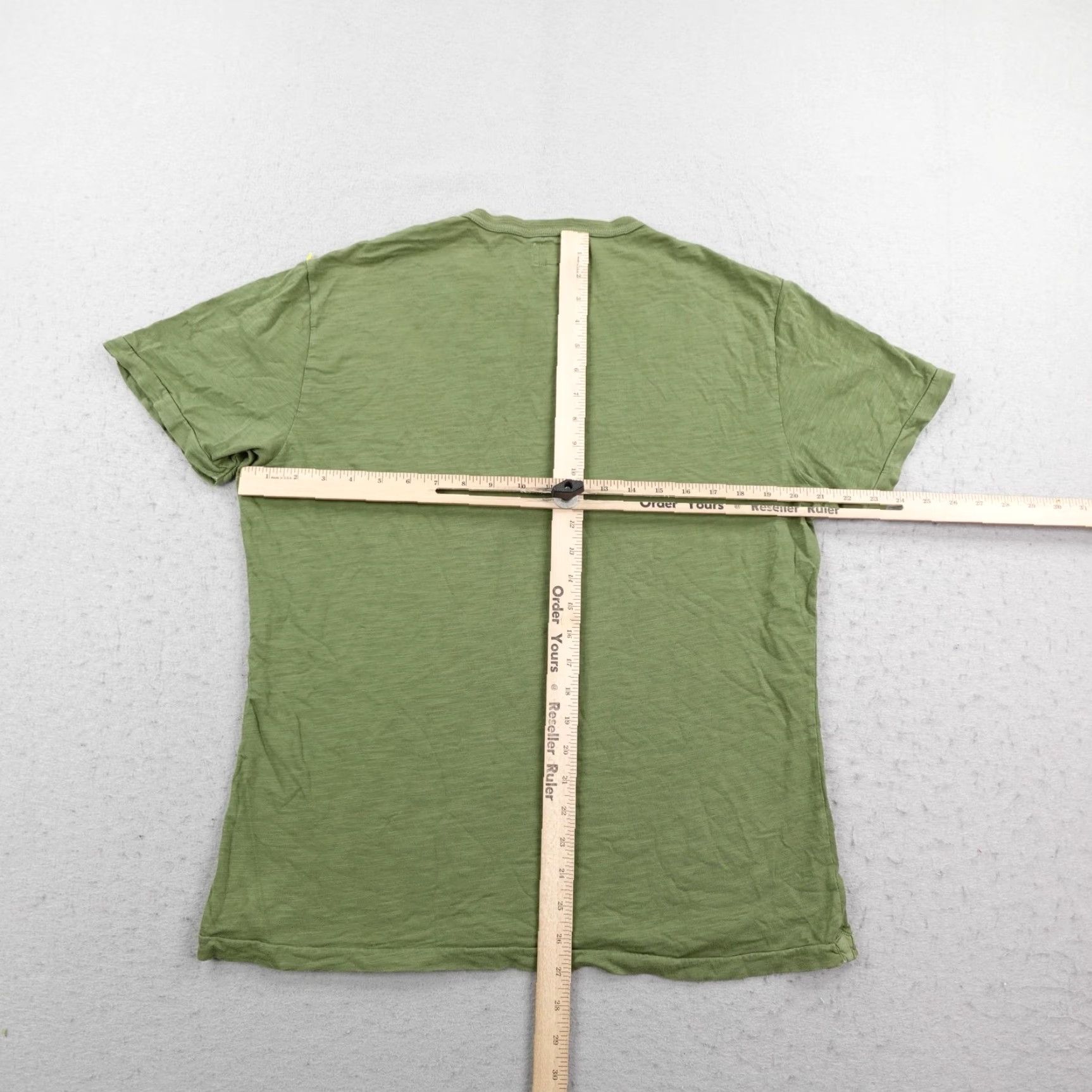 Alex Mill Alex Mill Shirt Mens Large Green Mister Mort Slub Knit Cotton Short Sleeve Tee Size US L / EU 52-54 / 3 - 5 Thumbnail