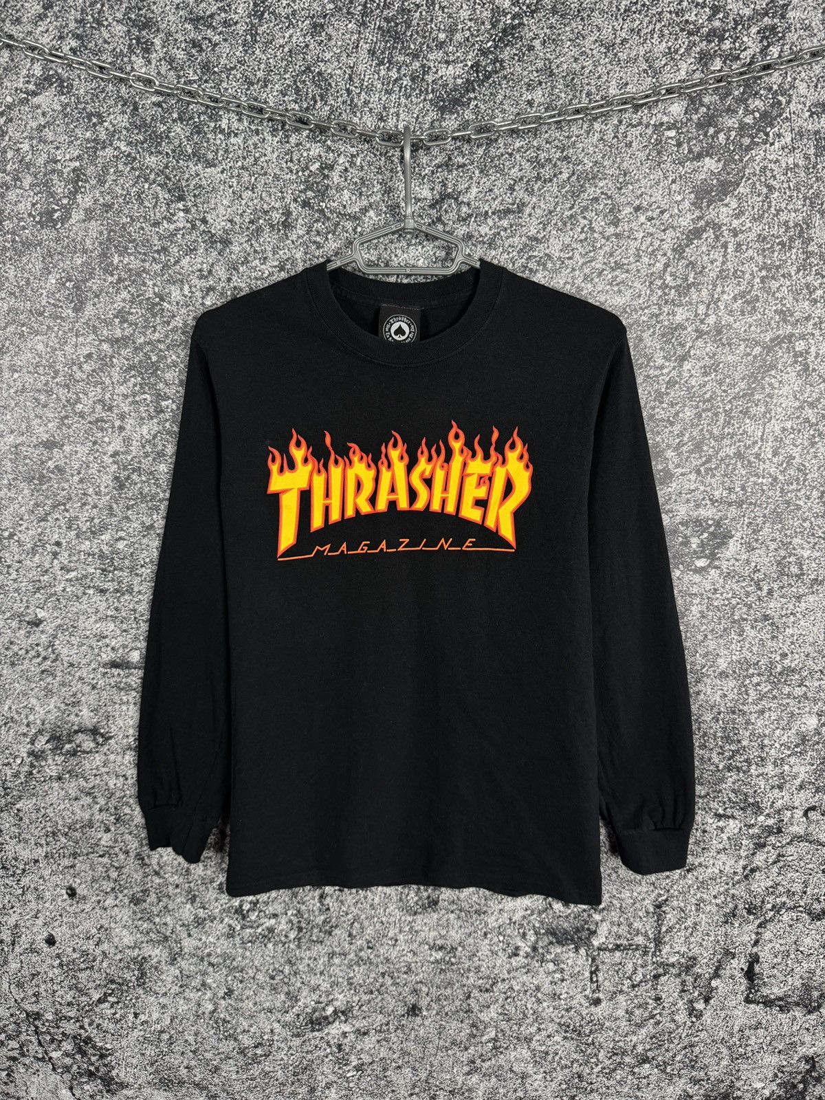 Thrasher THRASHER Skateboard Magazine Long Sleeve T-Shirt Flame Logo Size US S / EU 44-46 / 1 - 1 Thumbnail