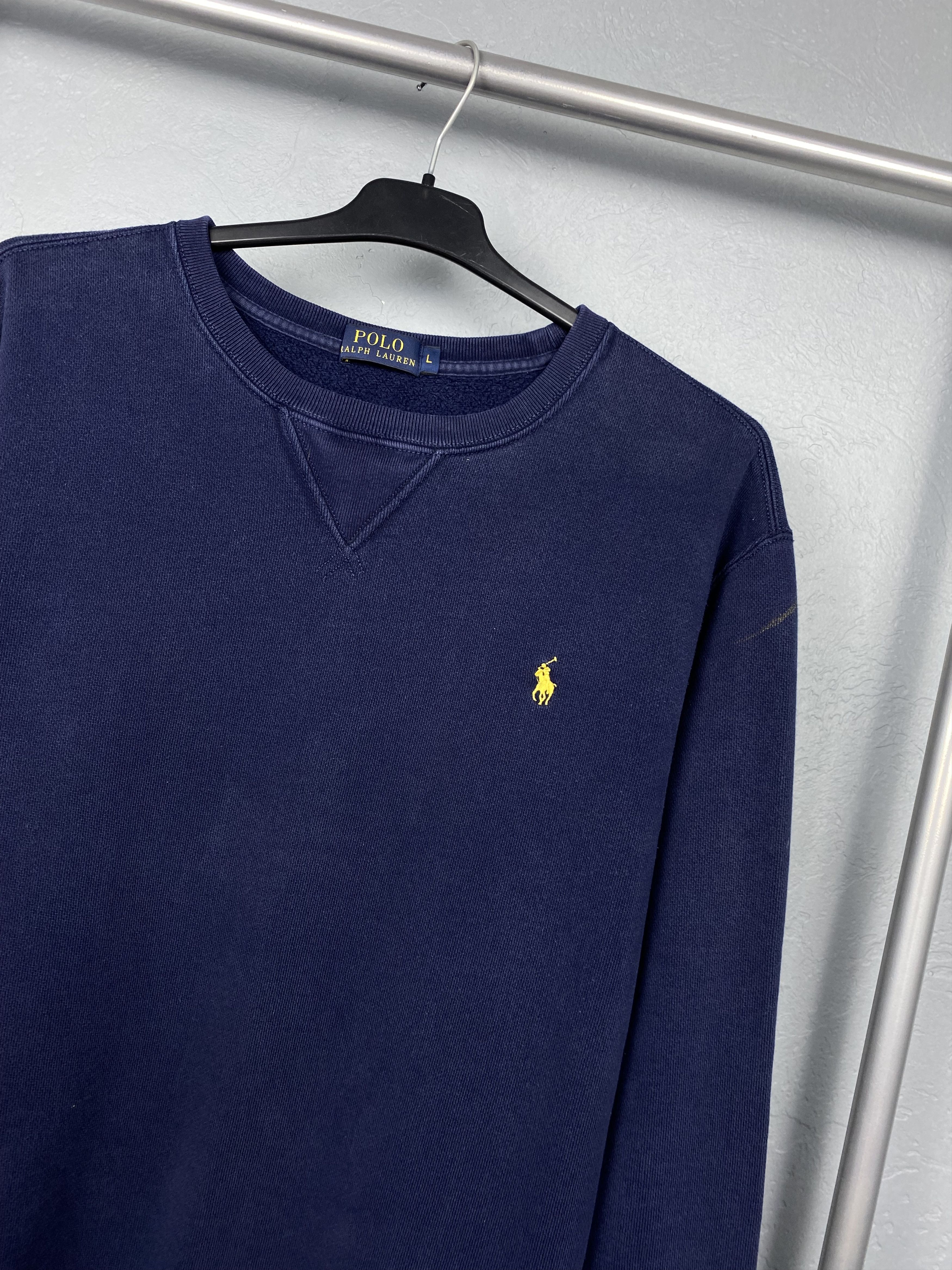 Polo Ralph Lauren Polo Ralph Lauren Vintage Distressed Mens Sweatshirt Y2K Size US L / EU 52-54 / 3 - 2 Thumbnail