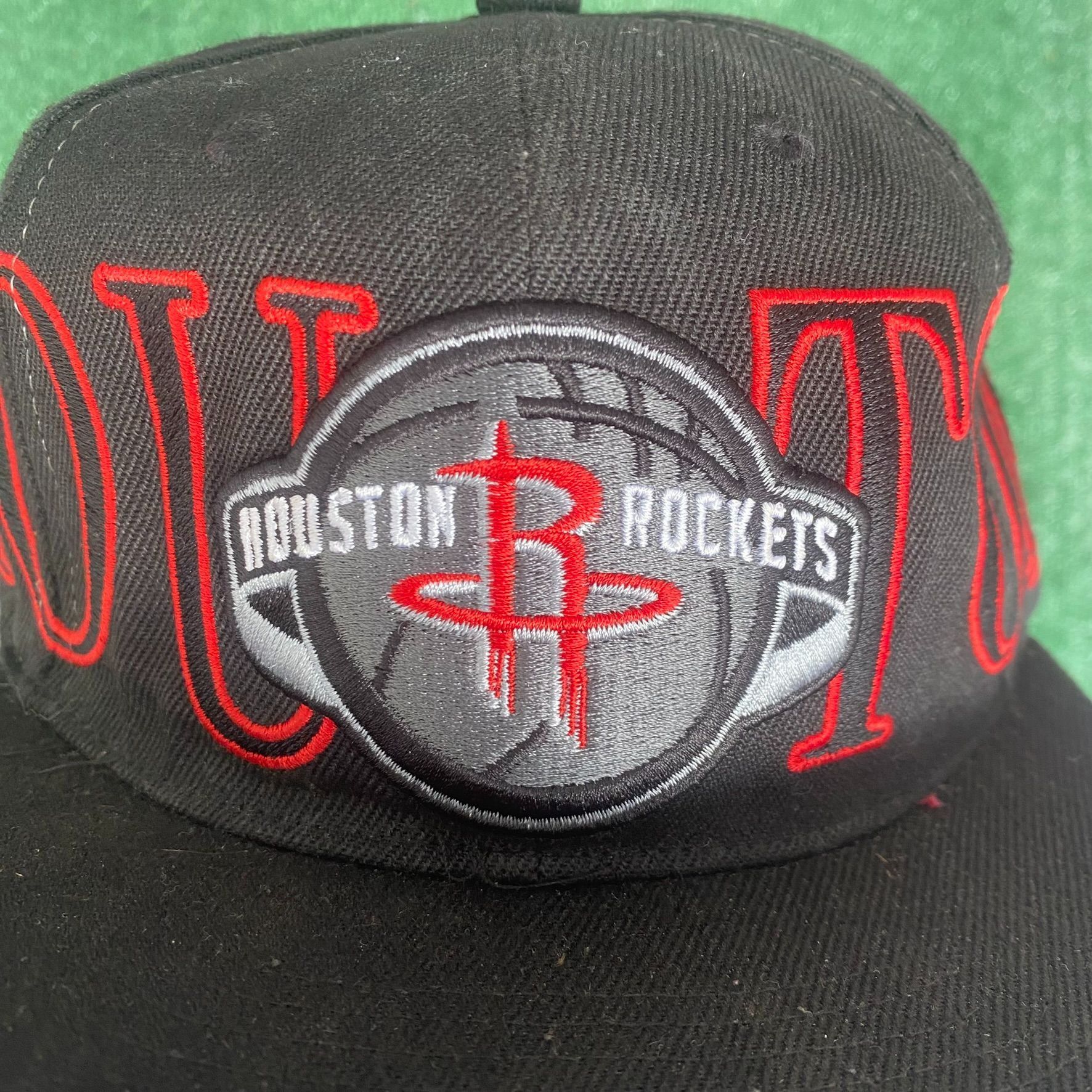 Mitchell & Ness Vintage Y2K Houston Rockets Snapback NBA Basketball Cap Hat Size ONE SIZE - 3 Thumbnail