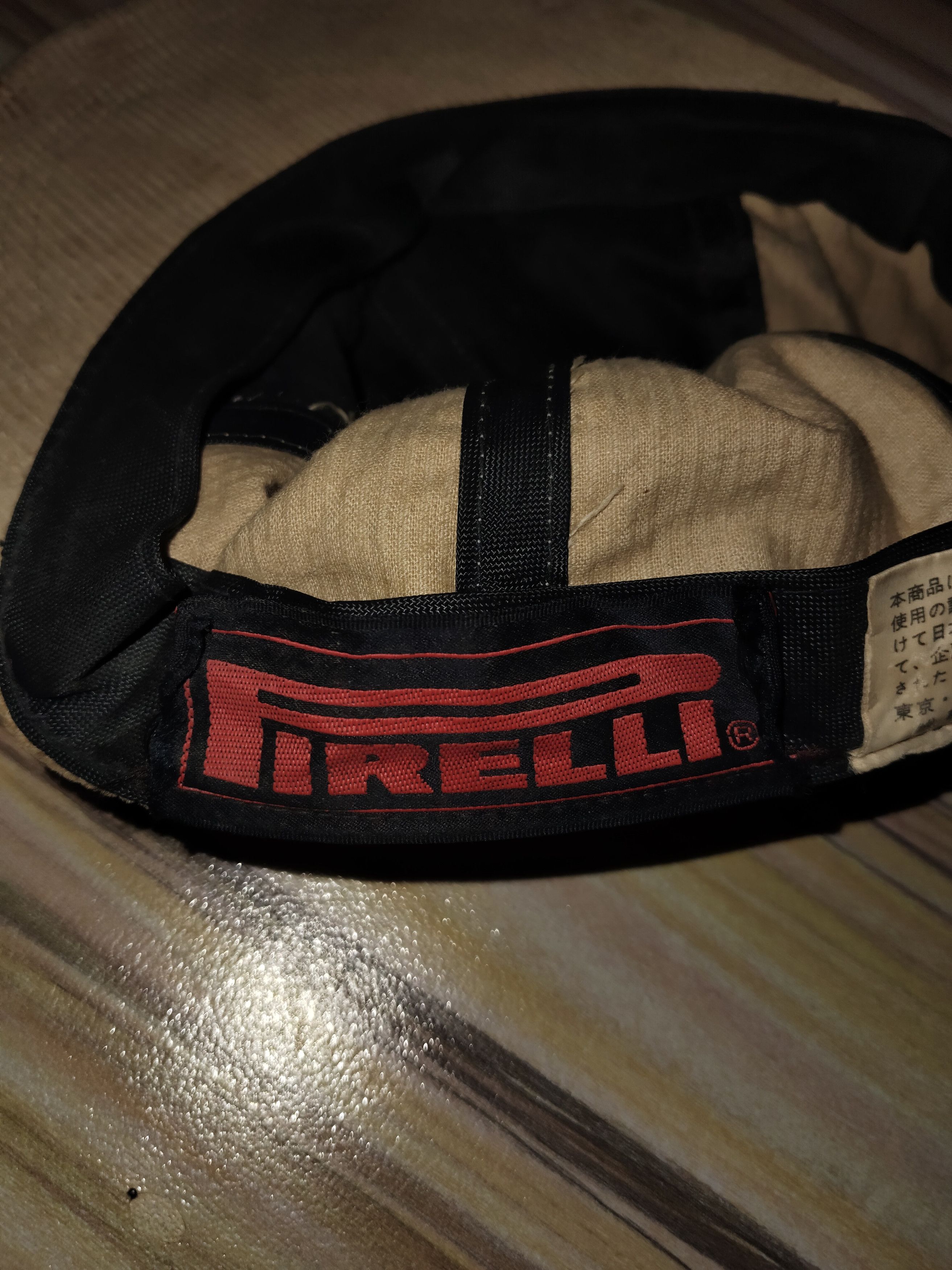 Vintage Vintage PIRELLI Corduroy Cap Size ONE SIZE - 9 Thumbnail