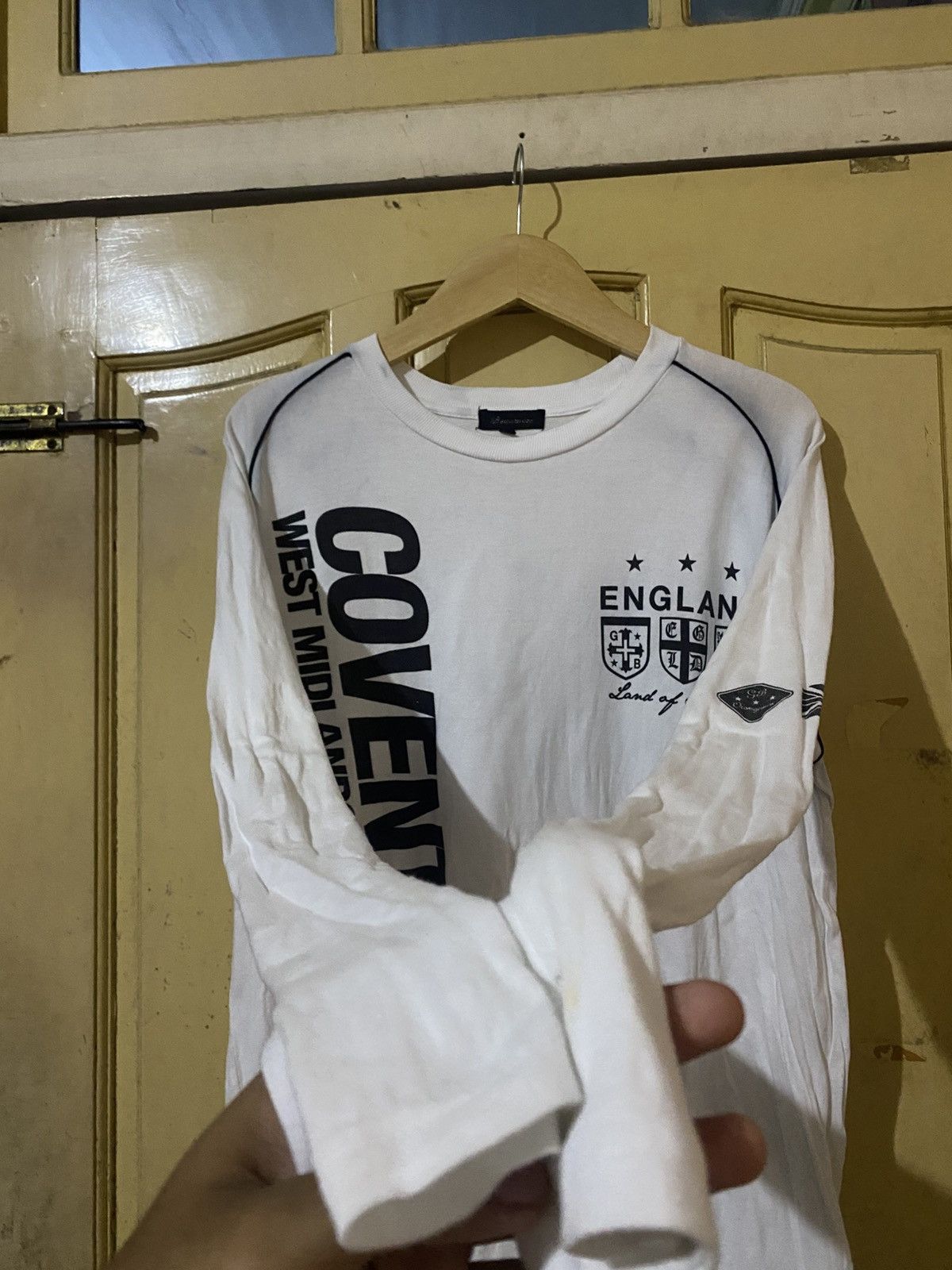 Japanese Brand •SOLD• Japanese Brand Beaumere Long Sleeve Cool Style Size US L / EU 52-54 / 3 - 3 Thumbnail